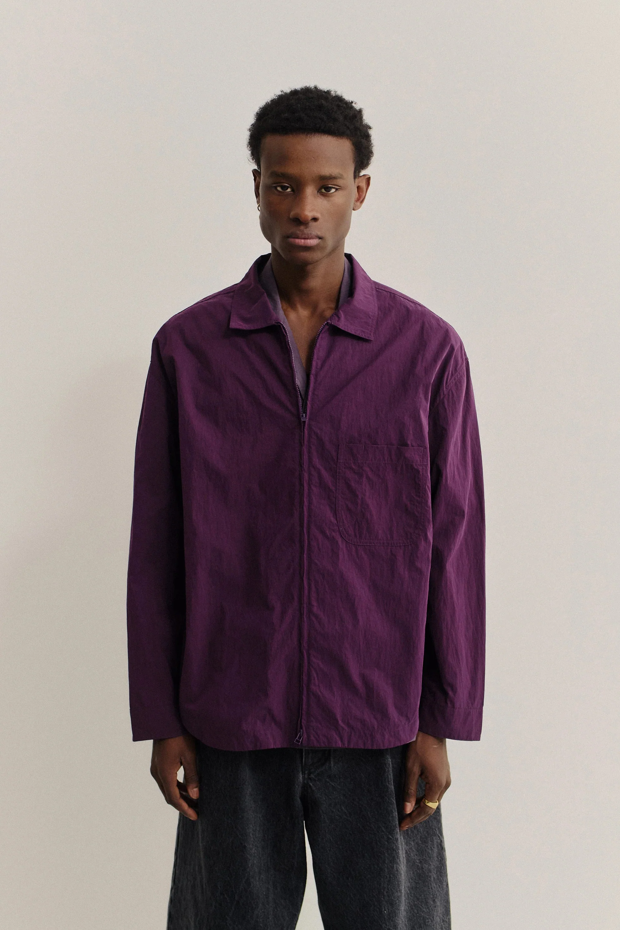 Alvaro Atelier Shirt Violet Dusk