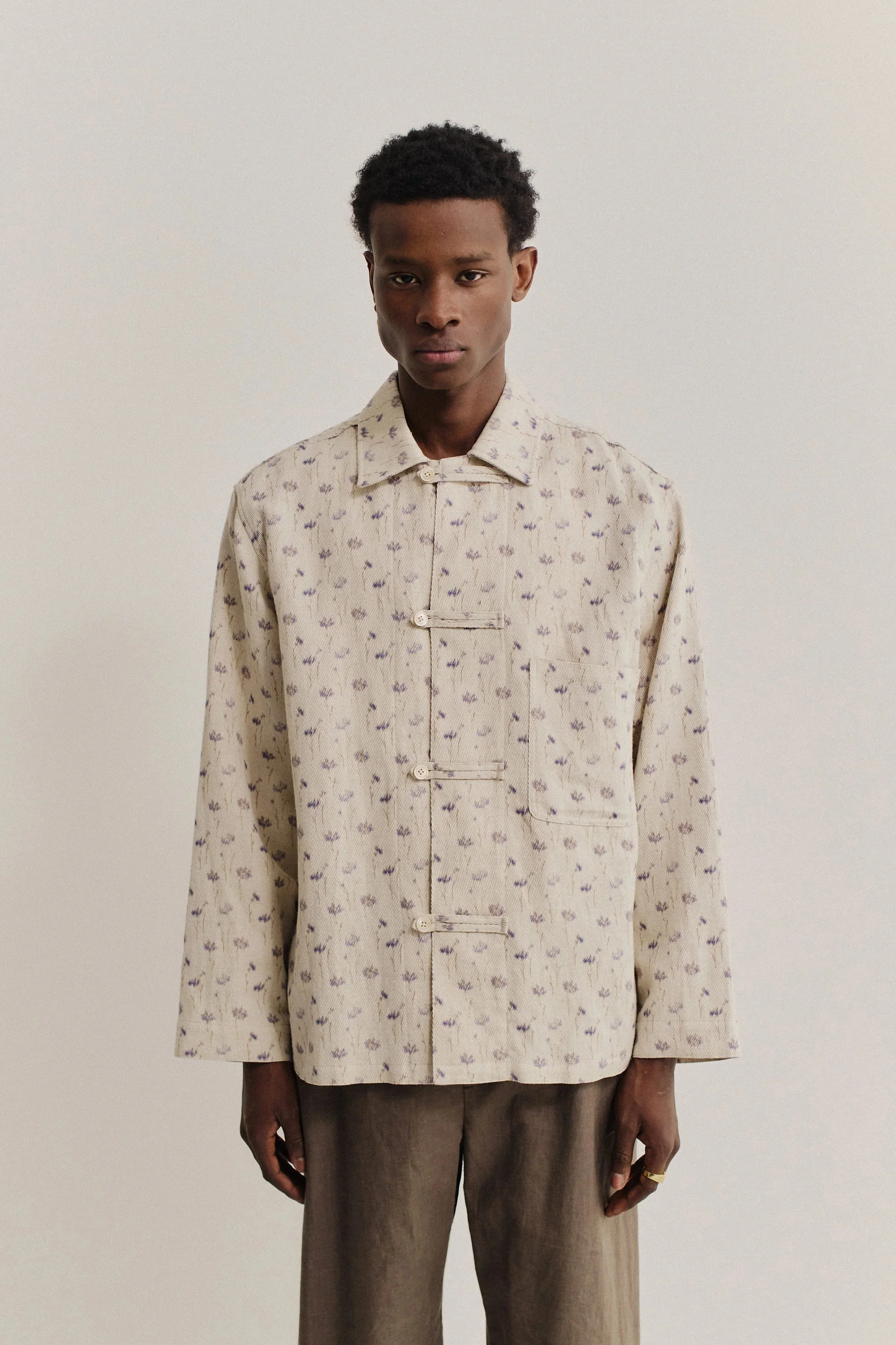 Matara Overshirt Cornflower Field - Image 2
