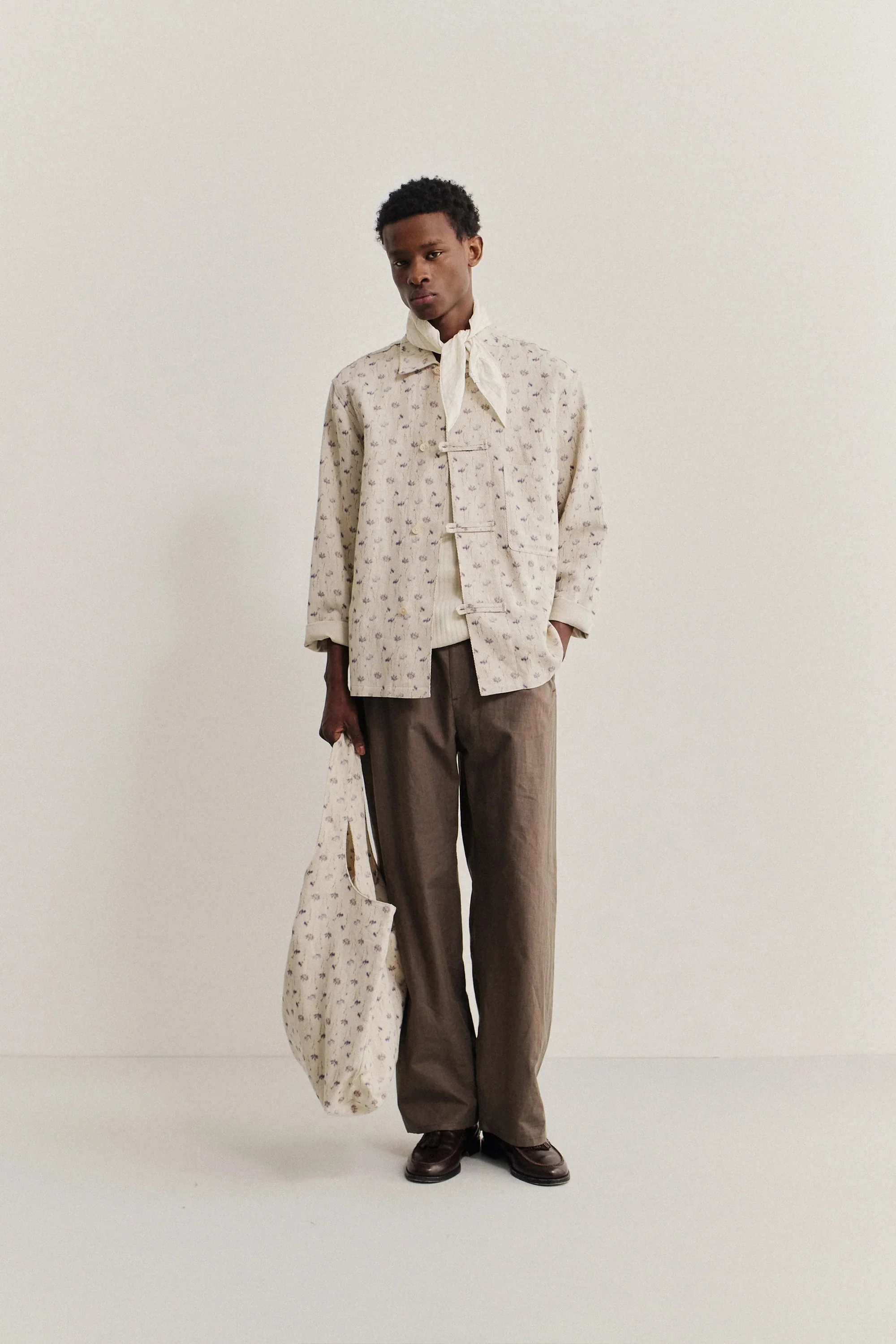 Matara Overshirt Cornflower Field - Image 3