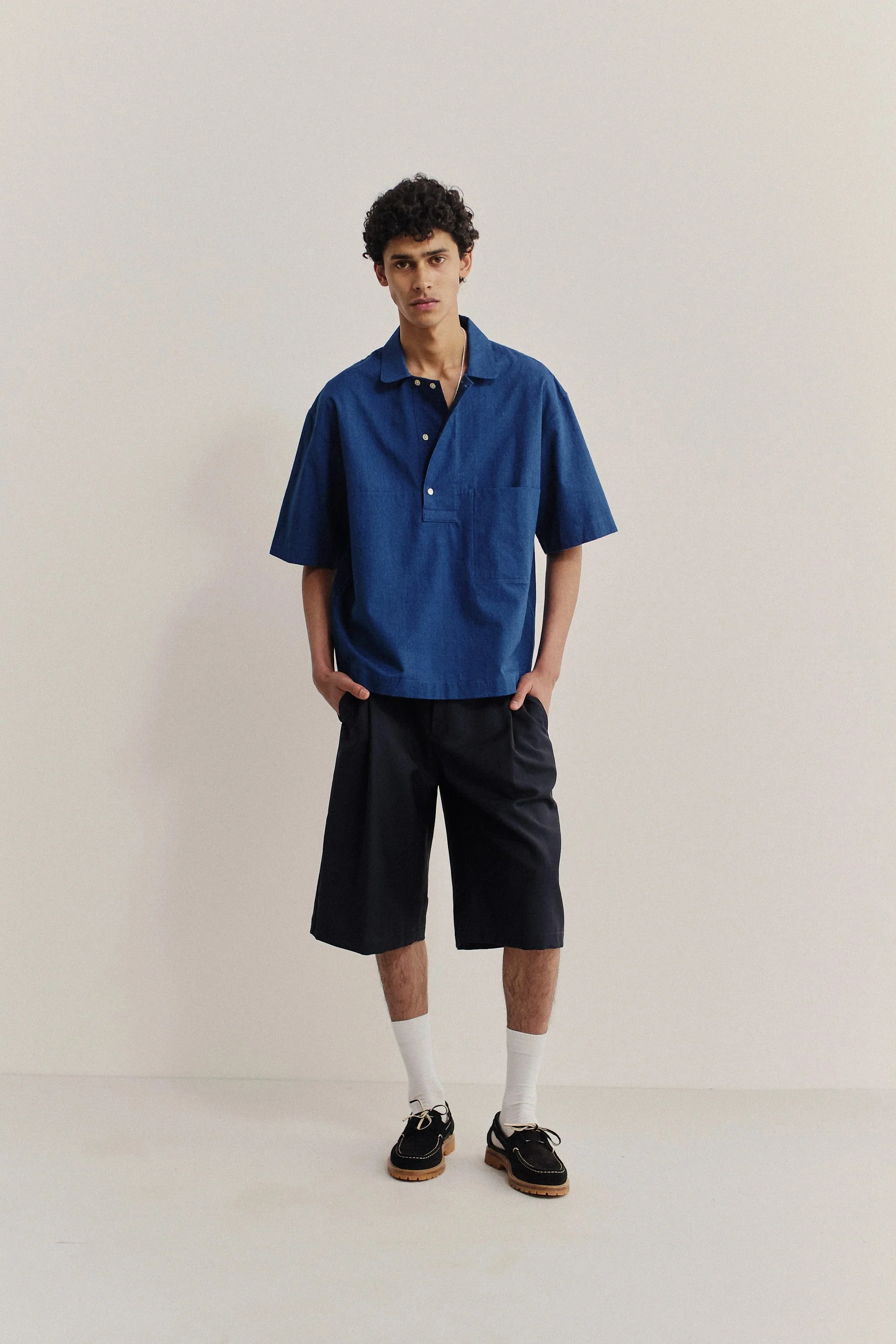 Taita Shirt Soft Indigo - Image 3