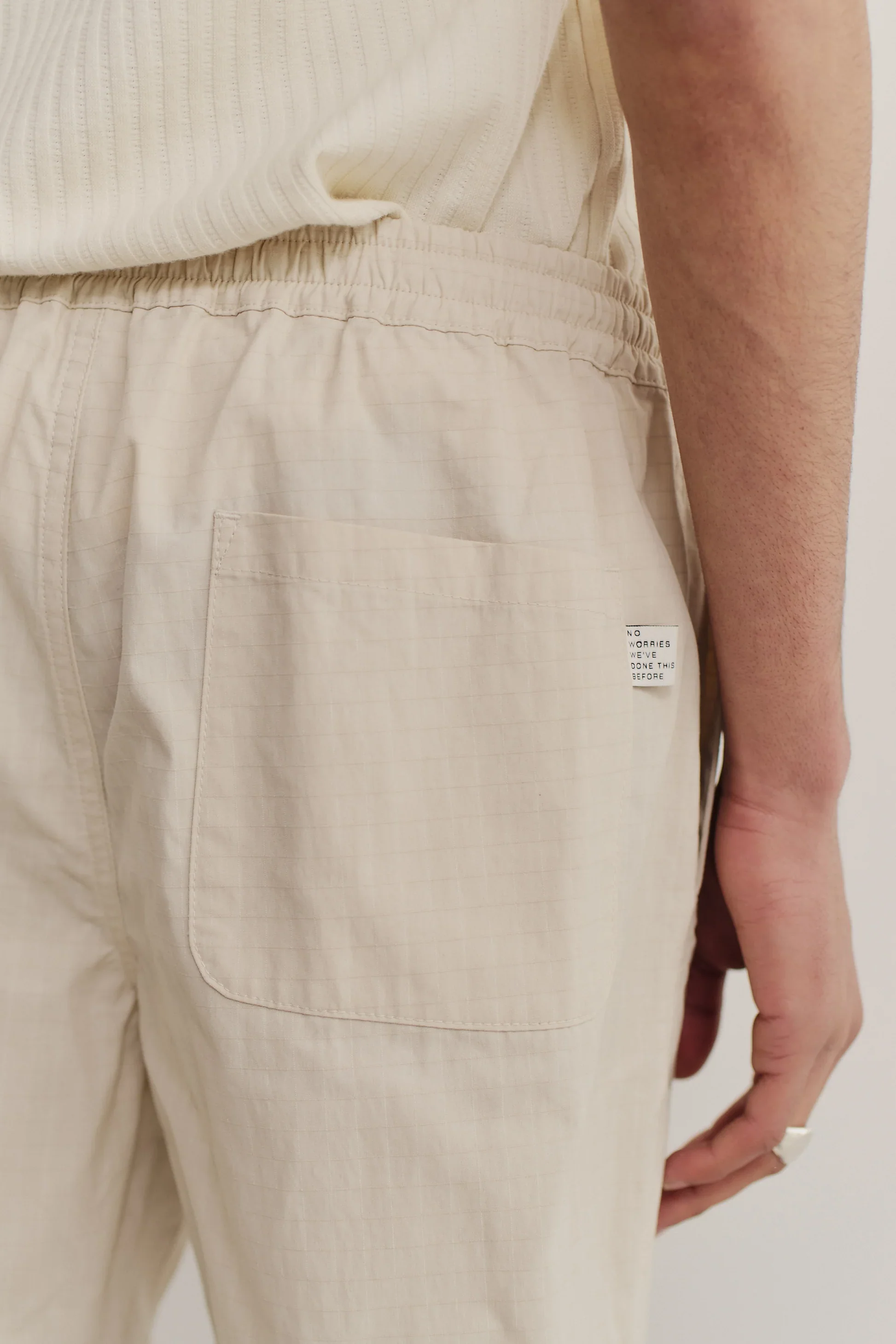 Volta Shorts Off White Ripstop - Image 6