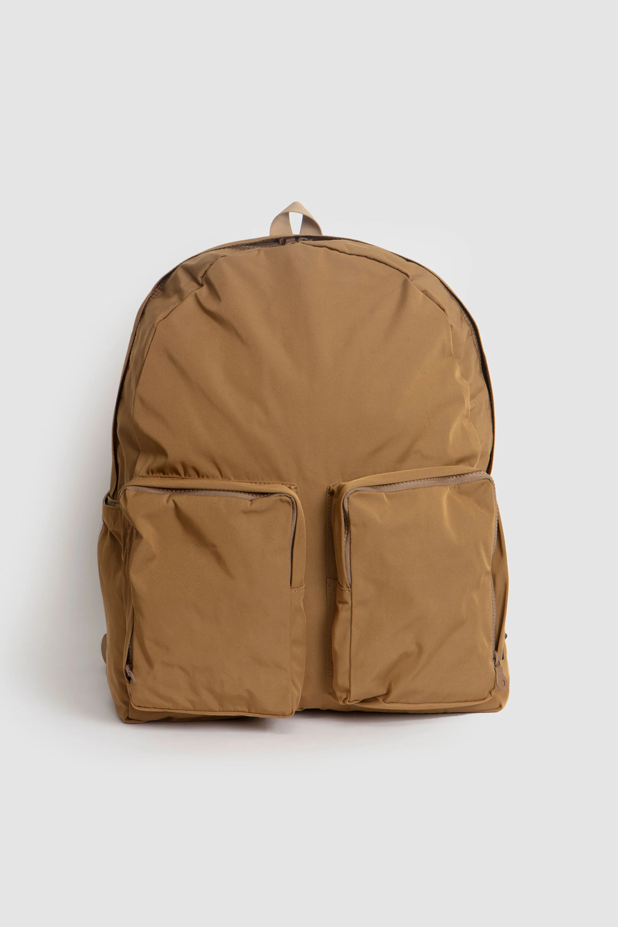 Gabardine Backpack Beige