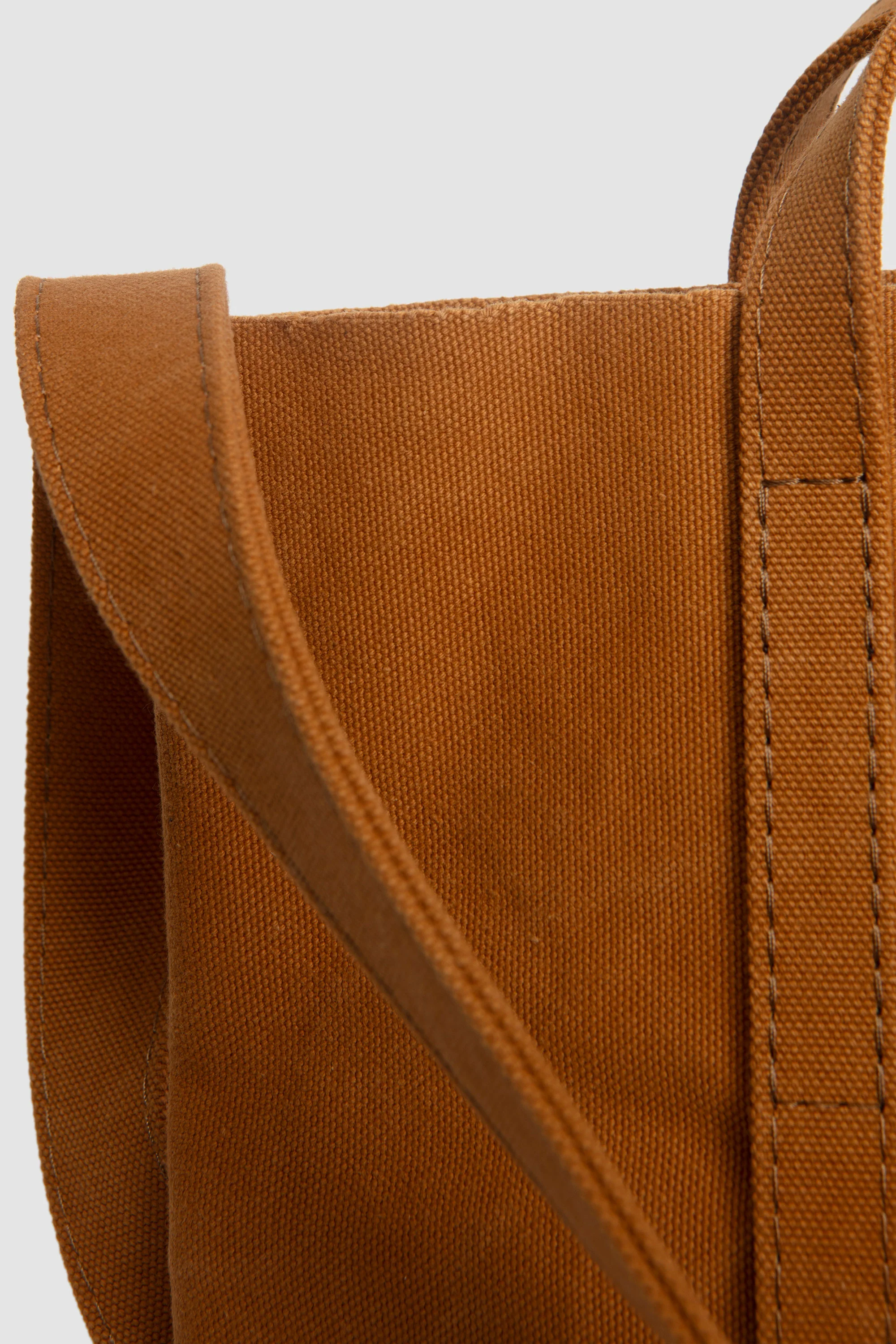 Washed Canvas 2way Messenger Bag S Mustard - Image 3