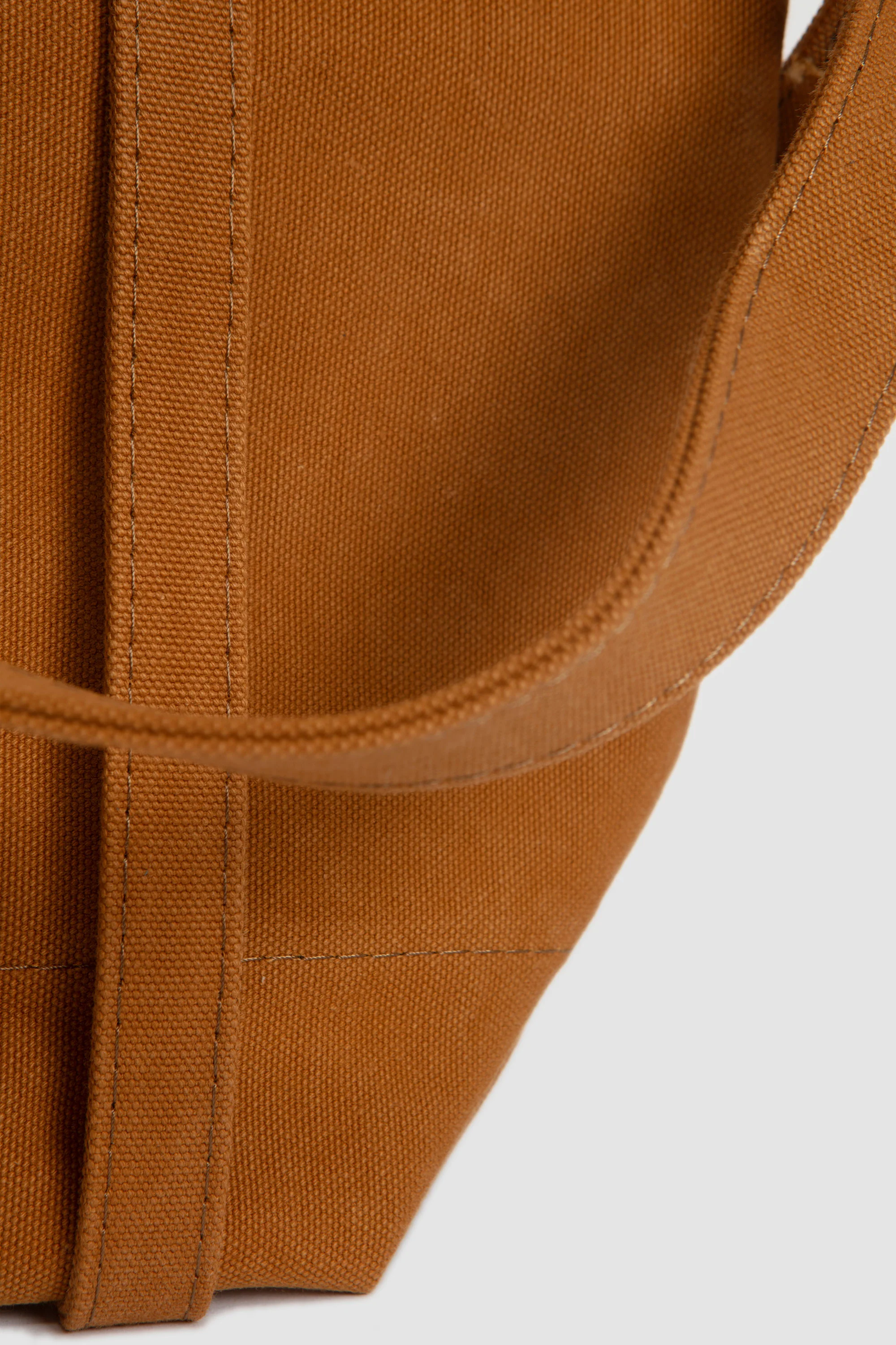 Washed Canvas 2way Messenger Bag S Mustard - Image 4