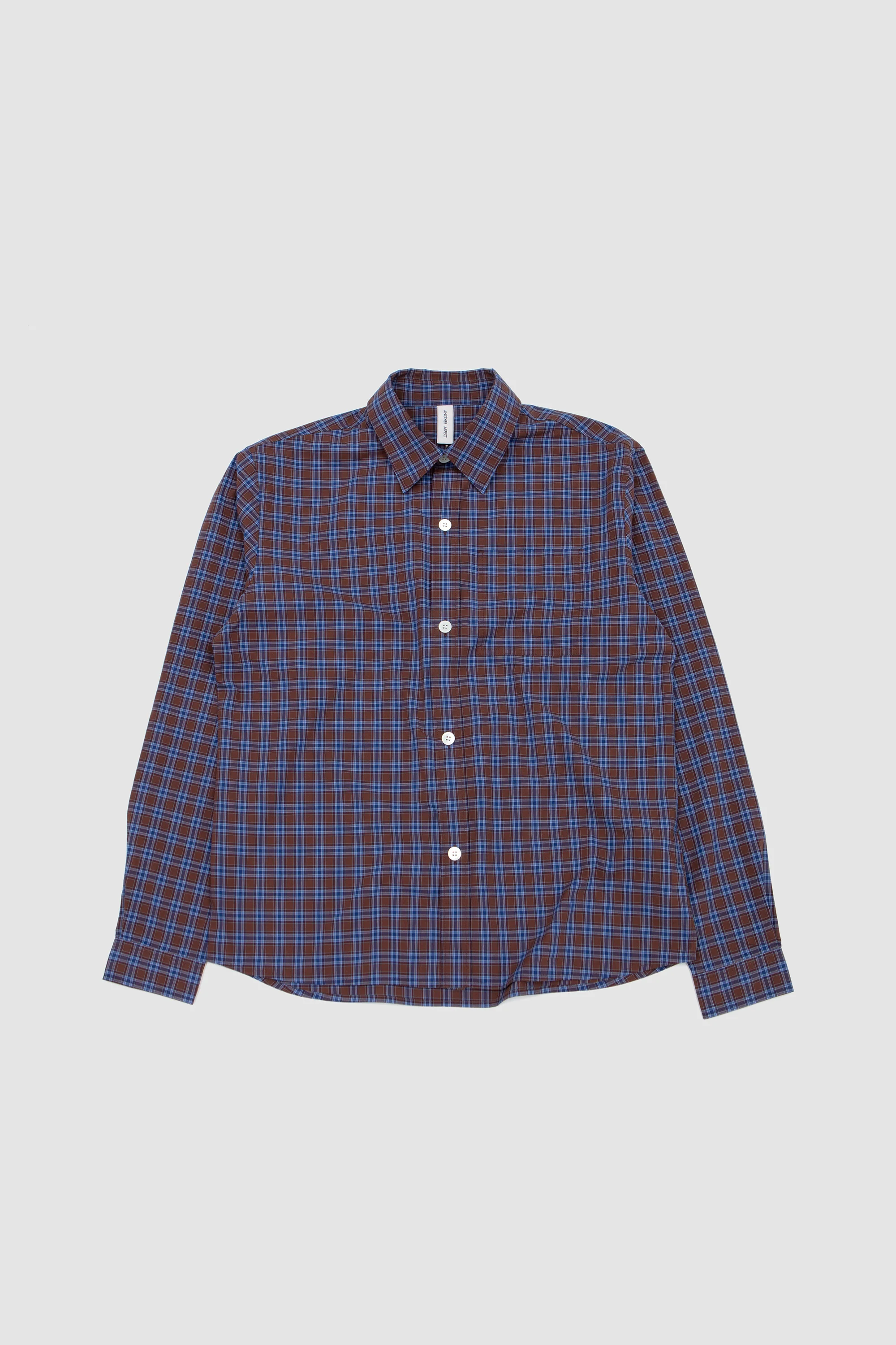 Another Shirt 4.0 Brown Blue Check - Image 2
