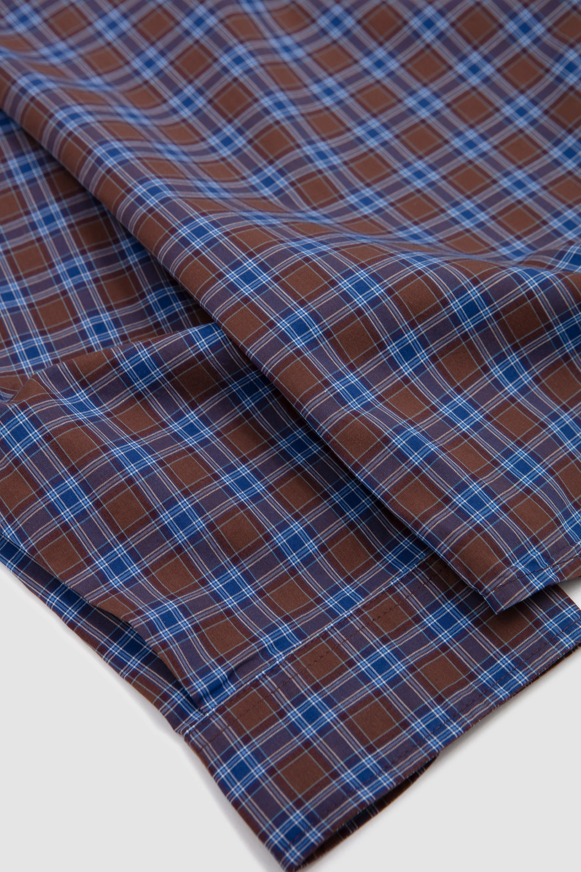 Another Shirt 4.0 Brown Blue Check - Image 4