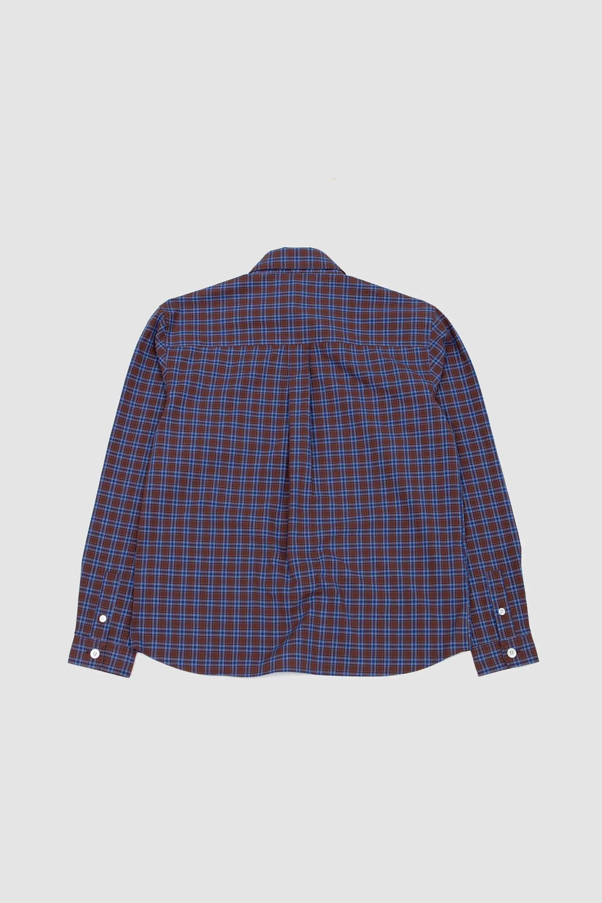 Another Shirt 4.0 Brown Blue Check - Image 5
