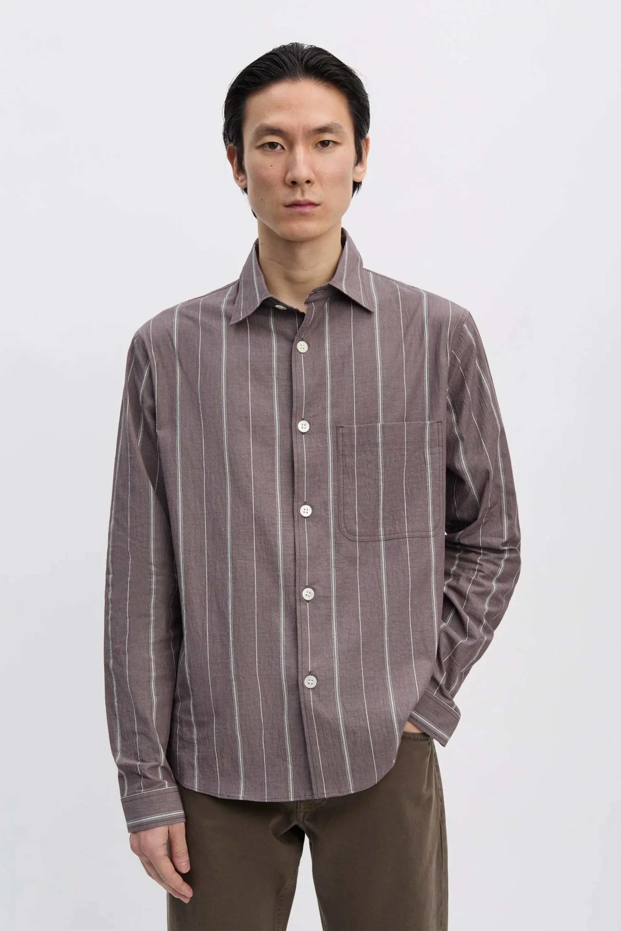 Another Shirt 4.0 JPN Brown Stripe