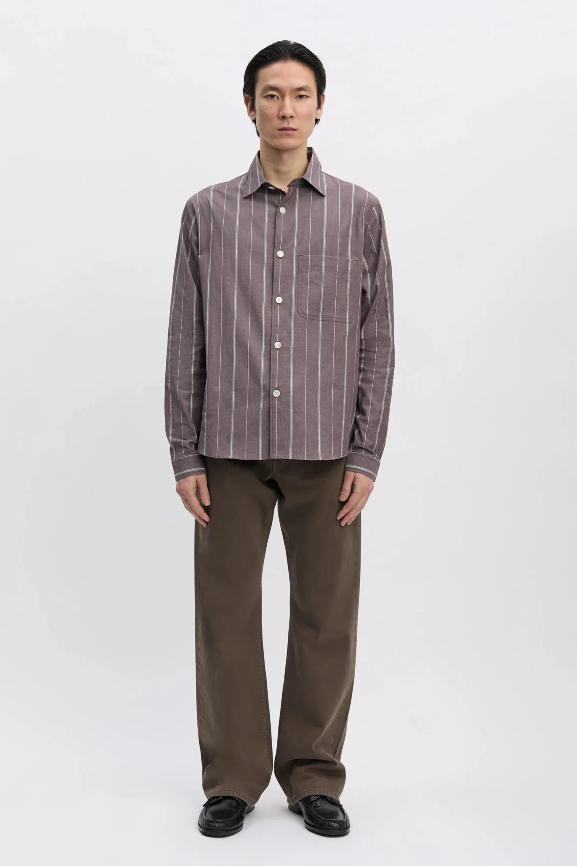 Another Shirt 4.0 JPN Brown Stripe - Image 3