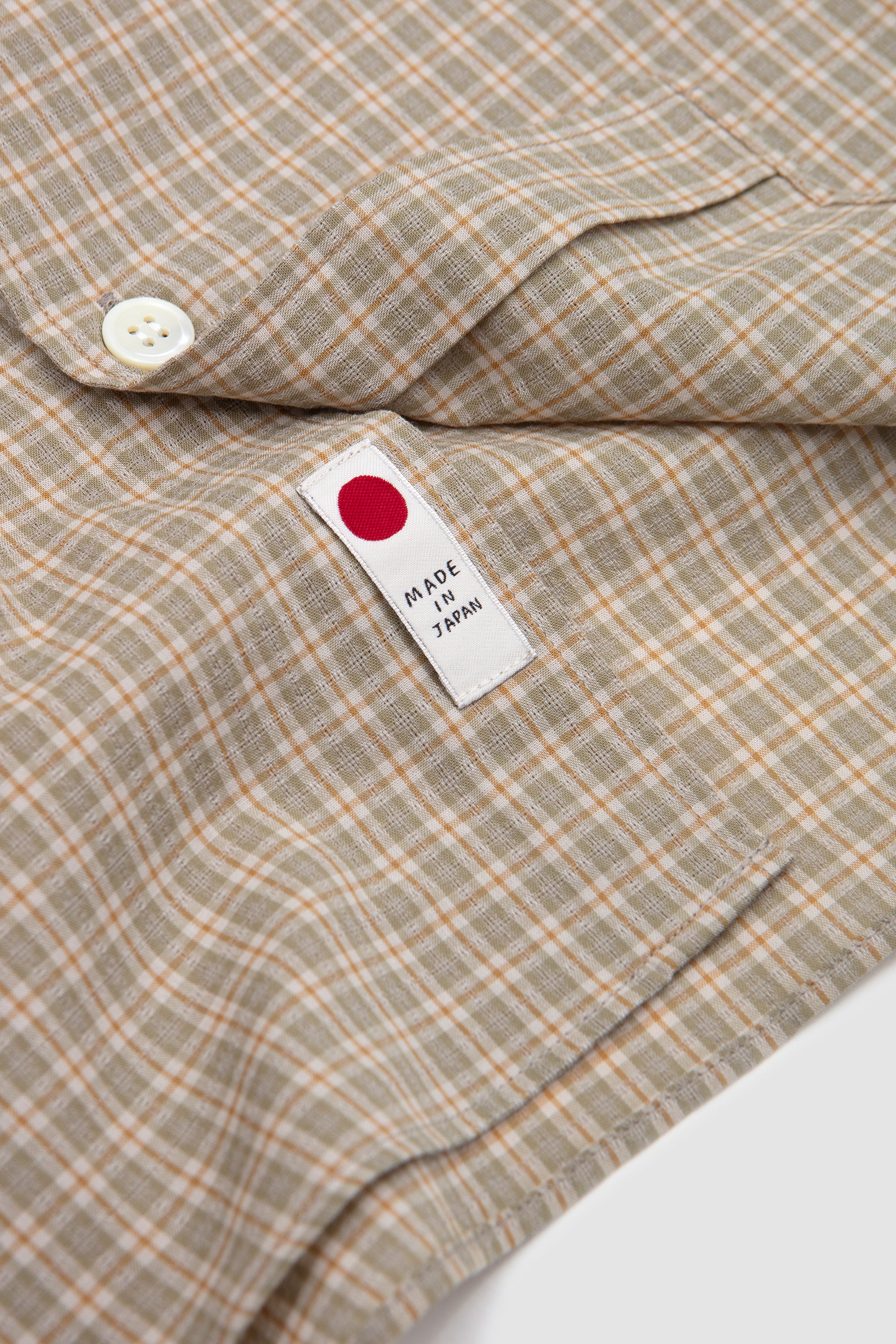 Another Shirt 4.0 JPN Green/ Ecru Check - Image 4