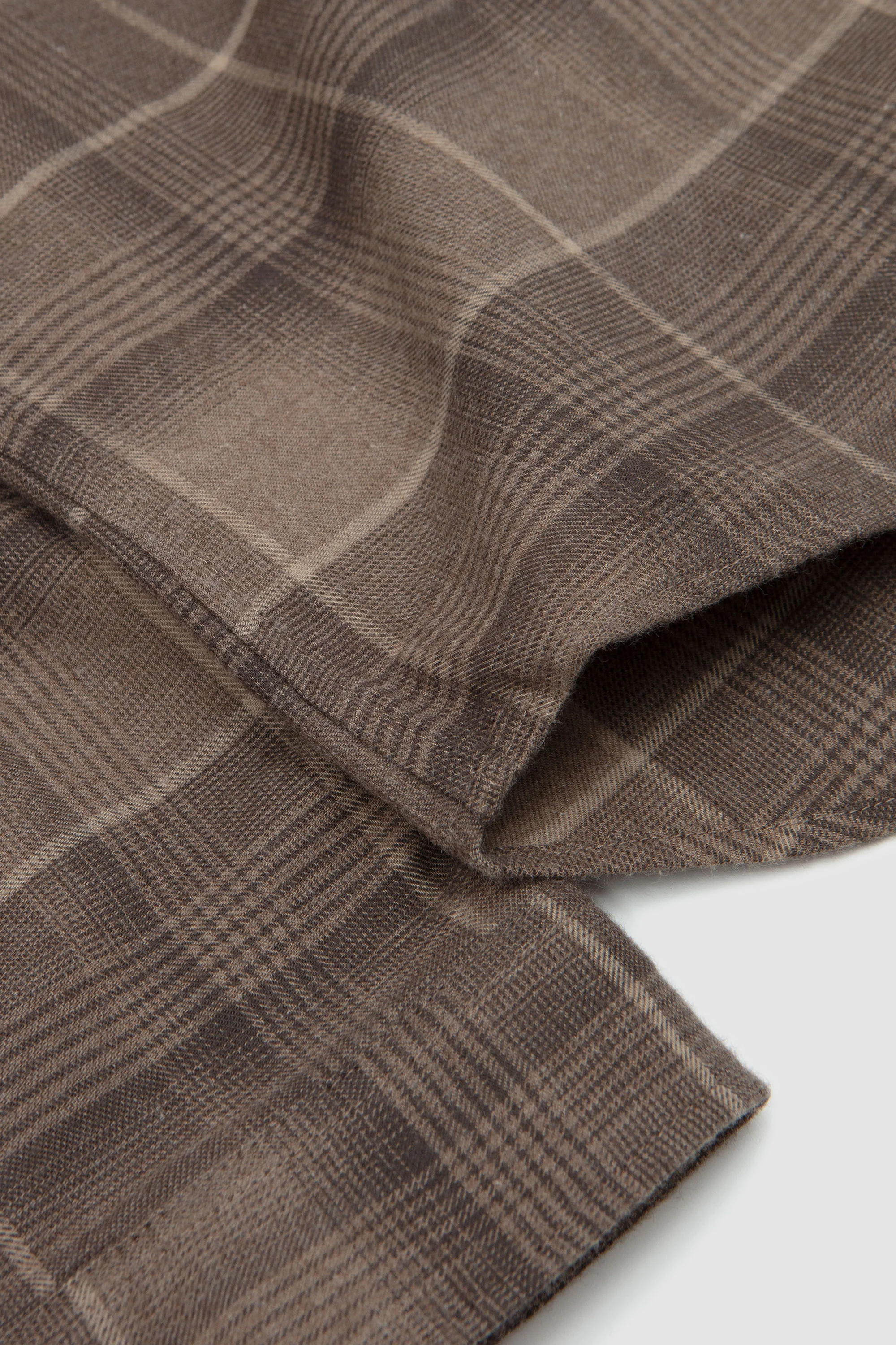 Another Shirt 4.0 Light Brown Check - Image 4