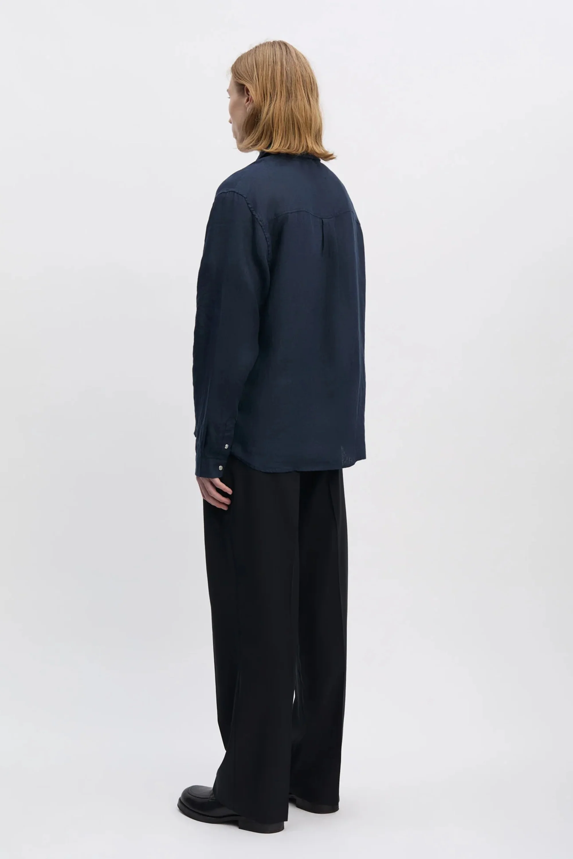 Another Shirt 5.0 Navy - Image 4