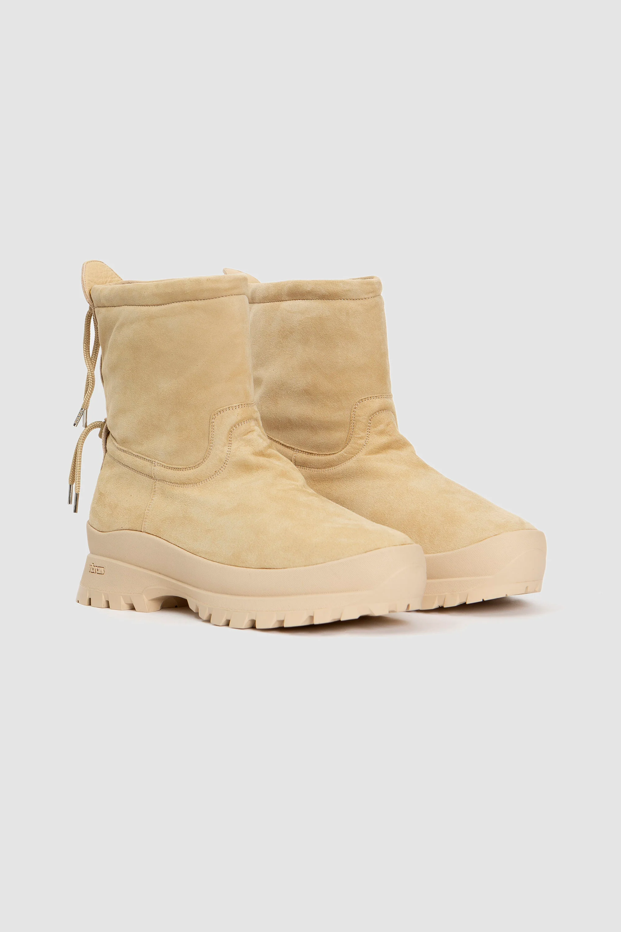 Cord Boots Made by Foot The Coacher Beige - Image 3