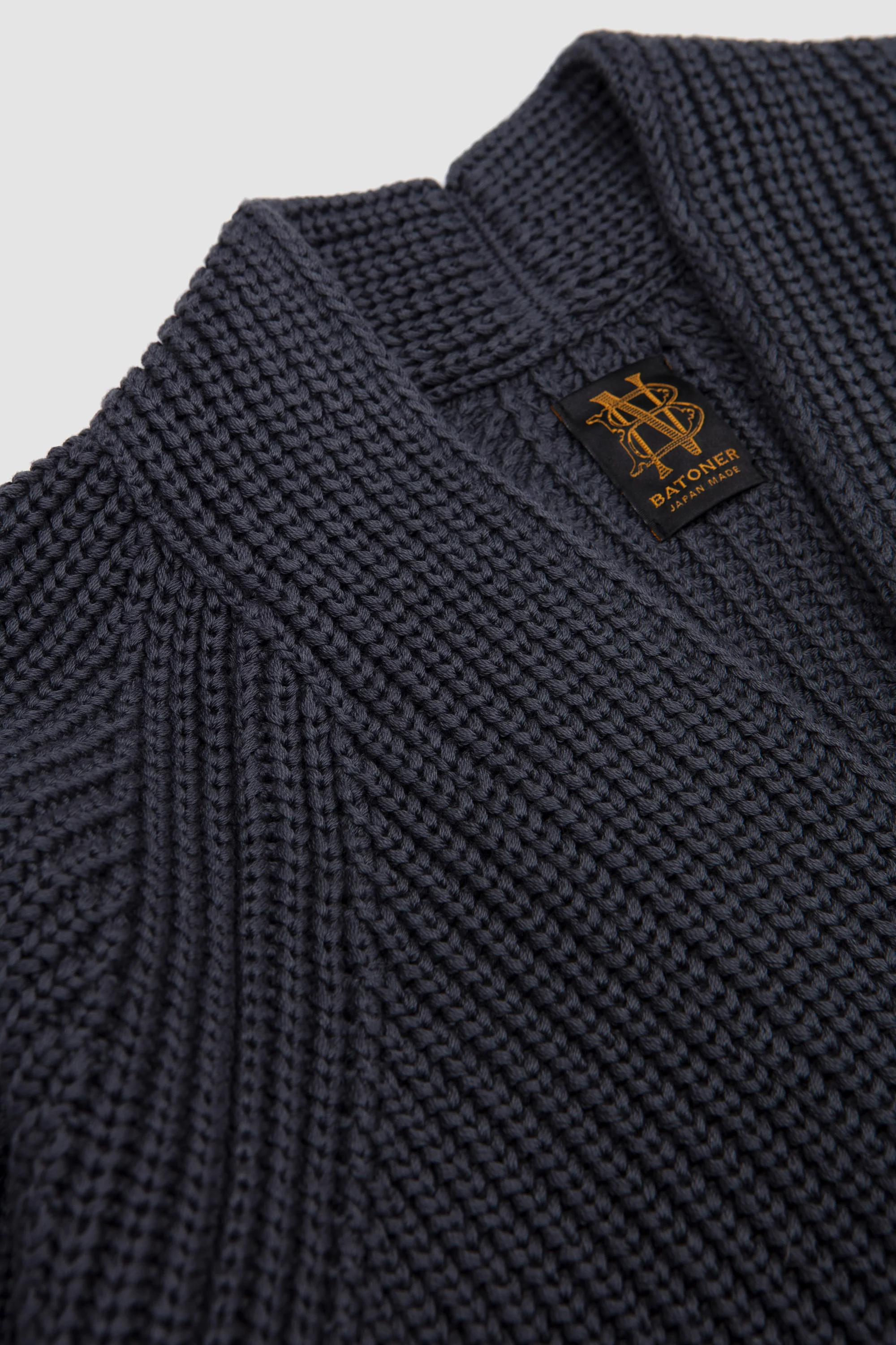 Signature One Button Cardigan Charcoal - Image 3