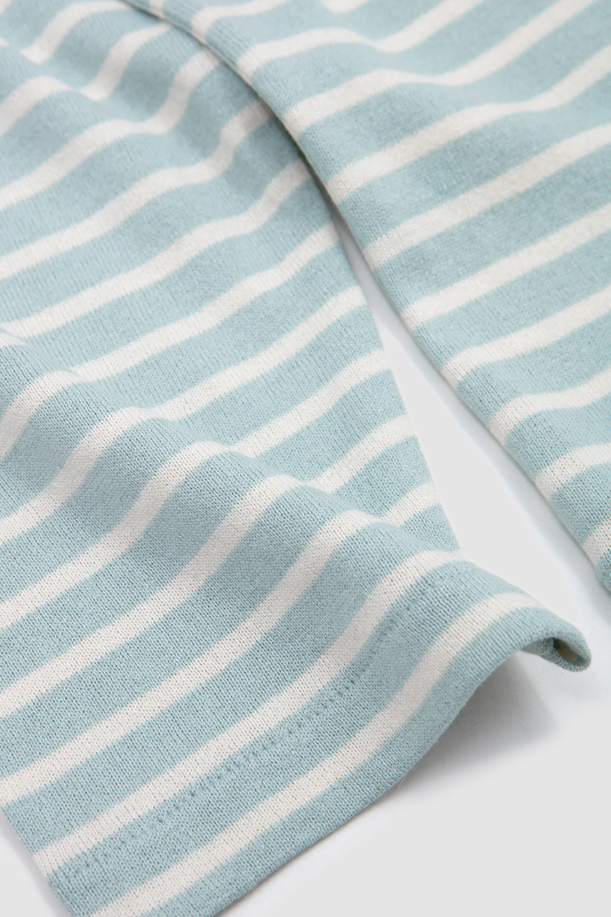 Washi Basque Shirt Mint/ Ivory - Image 4