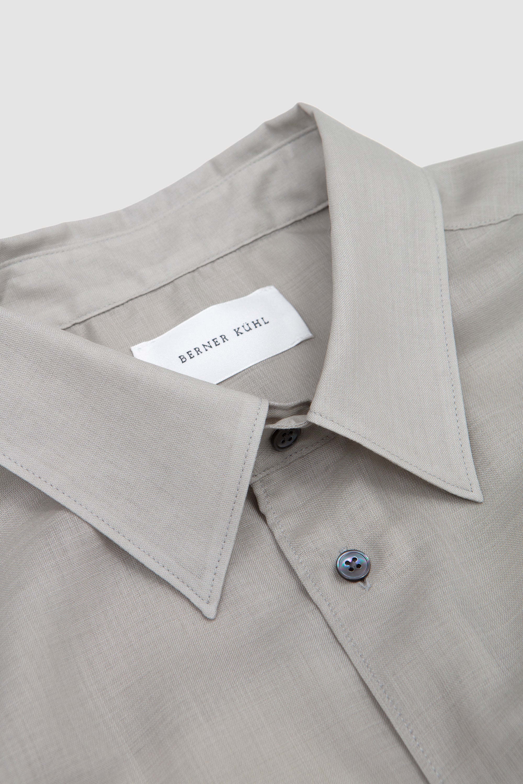 Cordial Shirt Merino Light Grey - Image 3