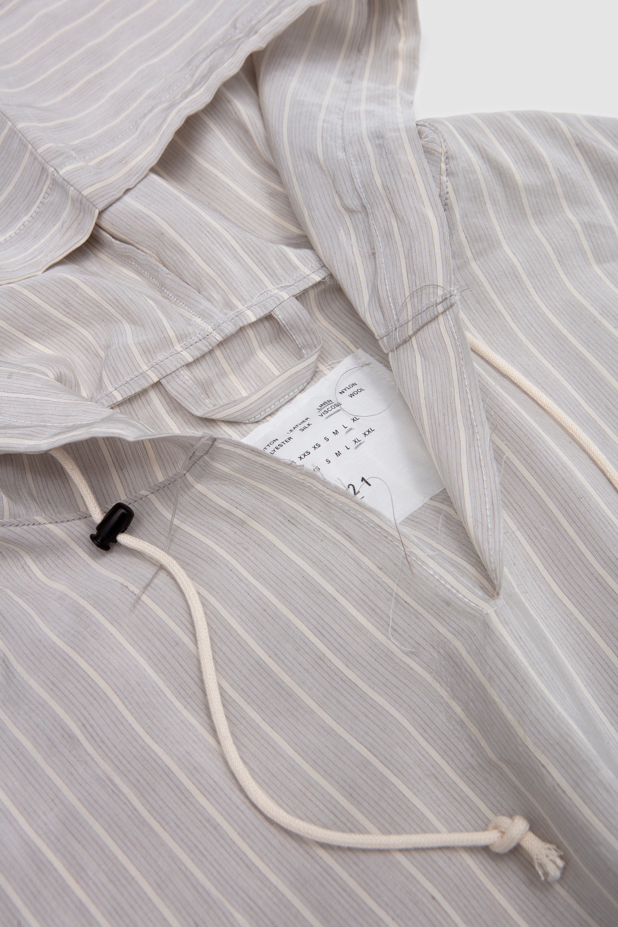 Overhead Jacket Grey/ White Stripe - Image 10