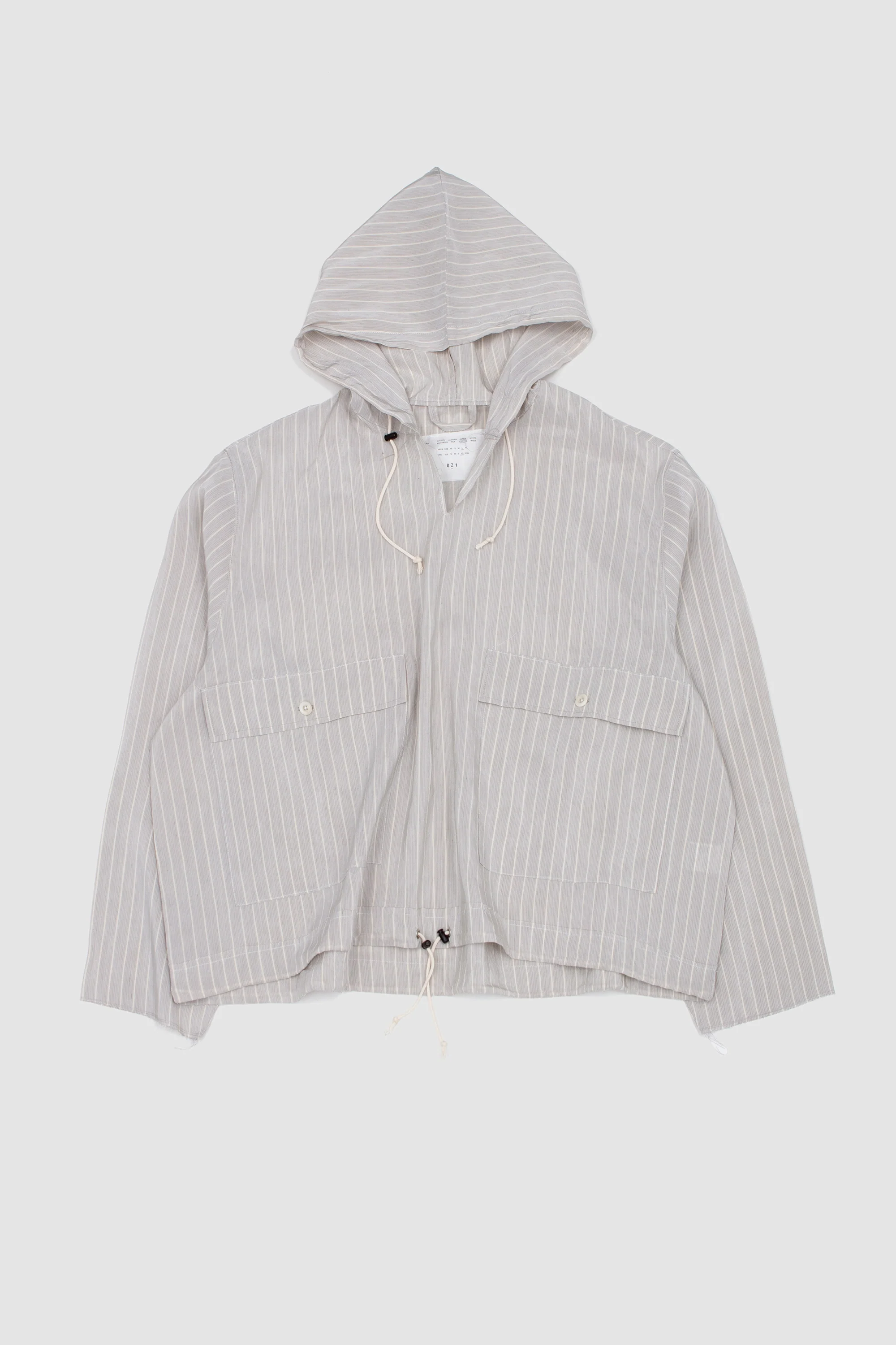 Overhead Jacket Grey/ White Stripe - Image 9
