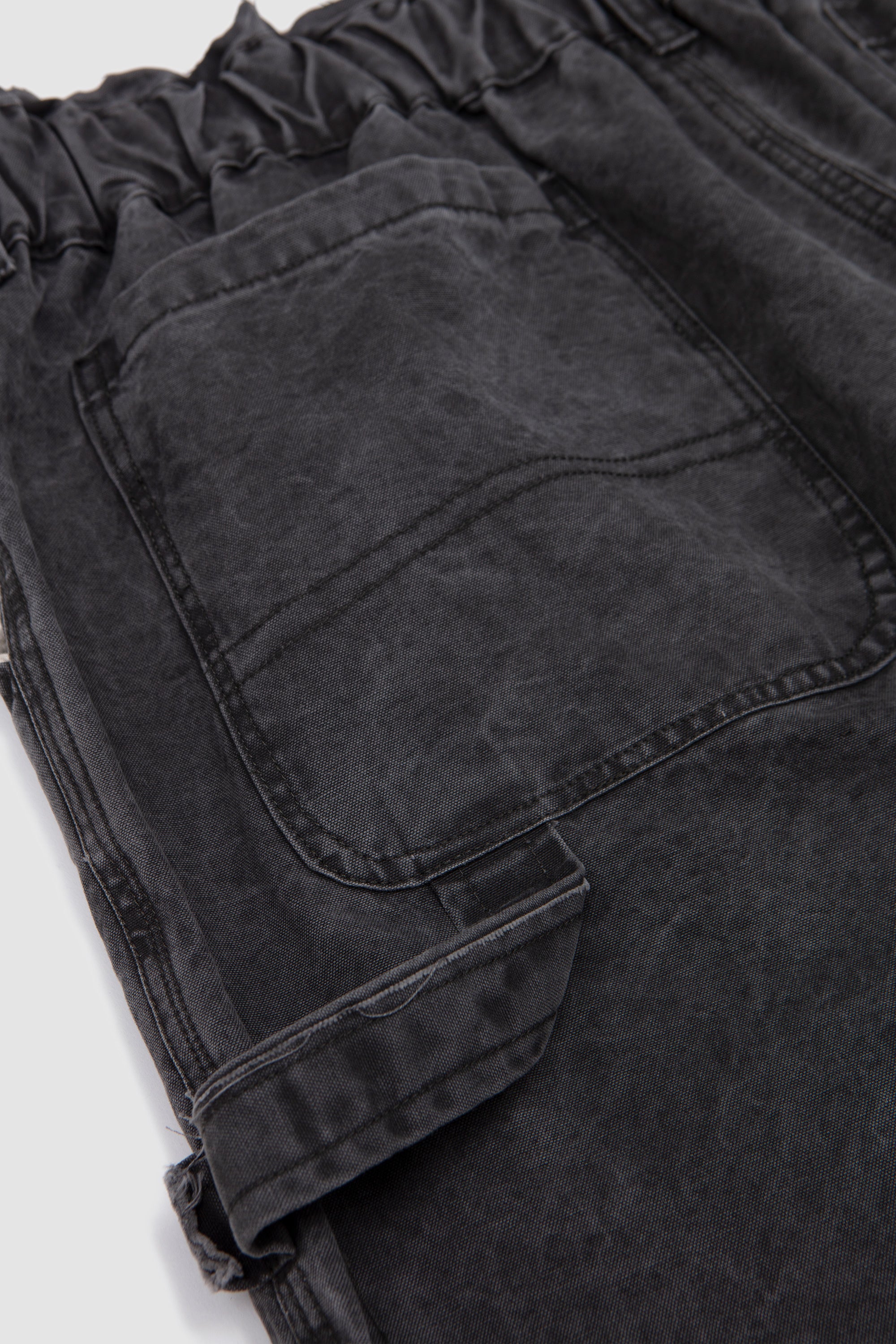Topless Overalls Black Vintage Wash - Image 4