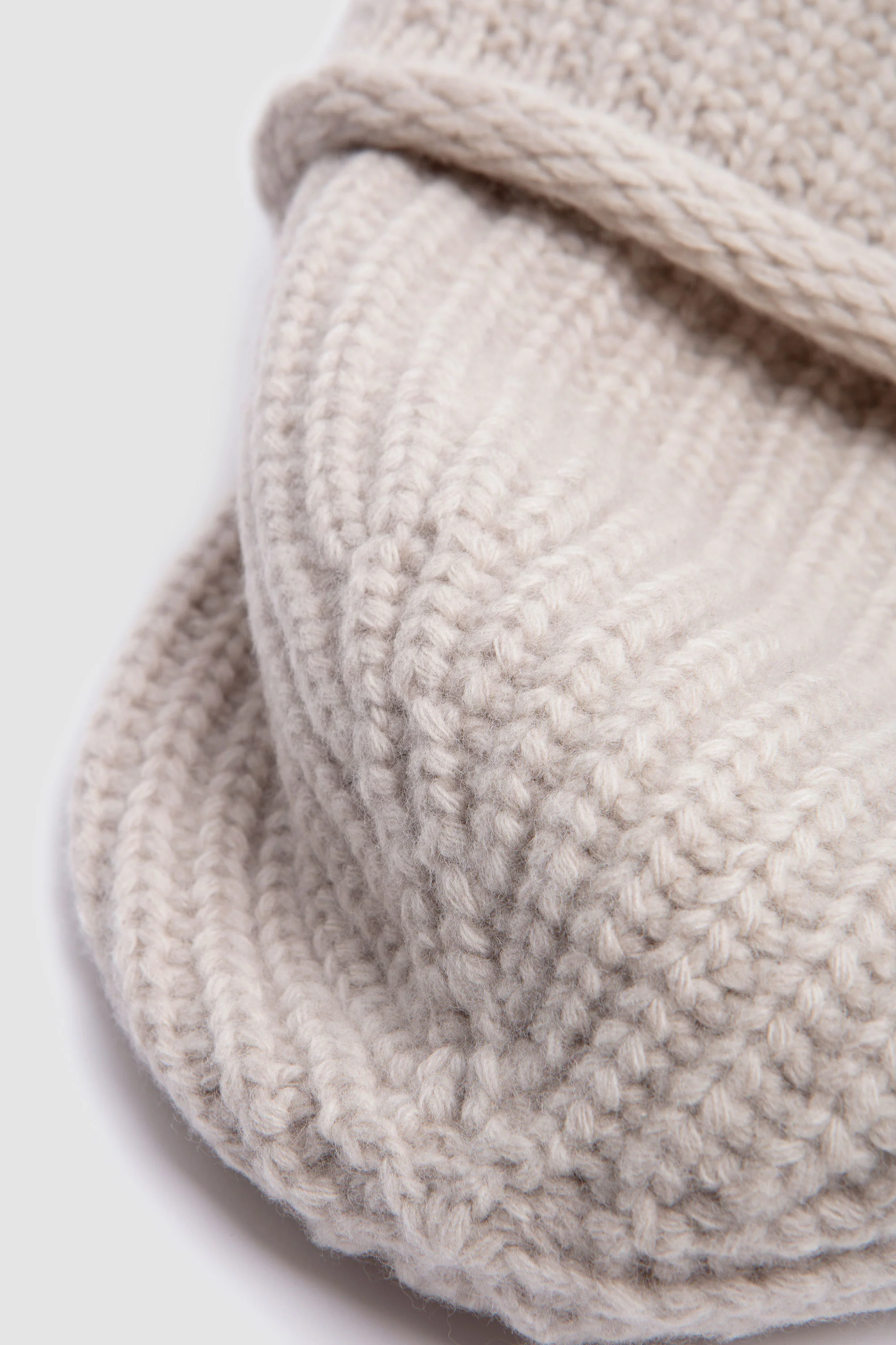 Pannocchia Beanie Wooly 2 Light Grey - Image 3