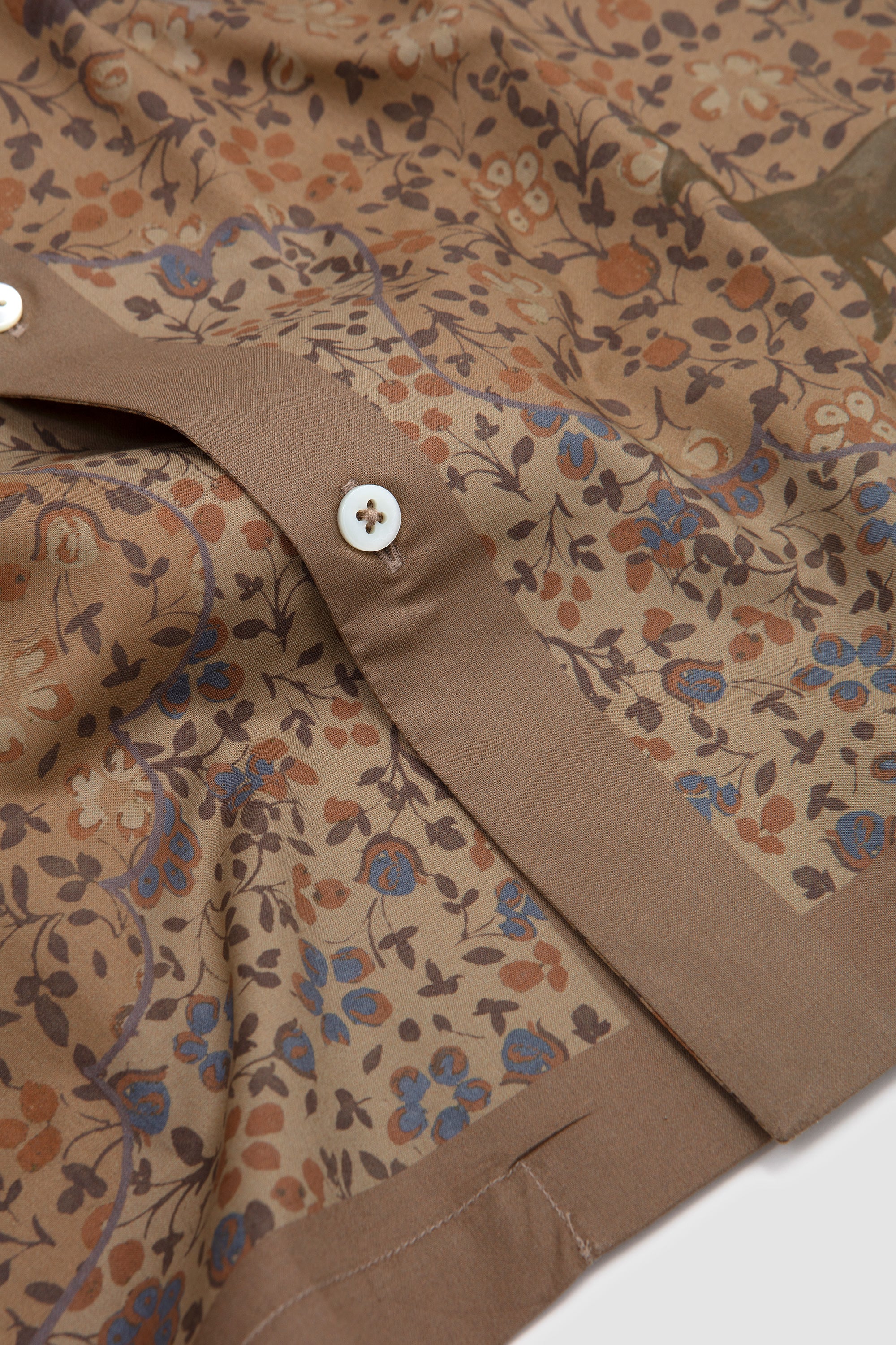 Printed Shirt Biblical Animals Almond - Image 4