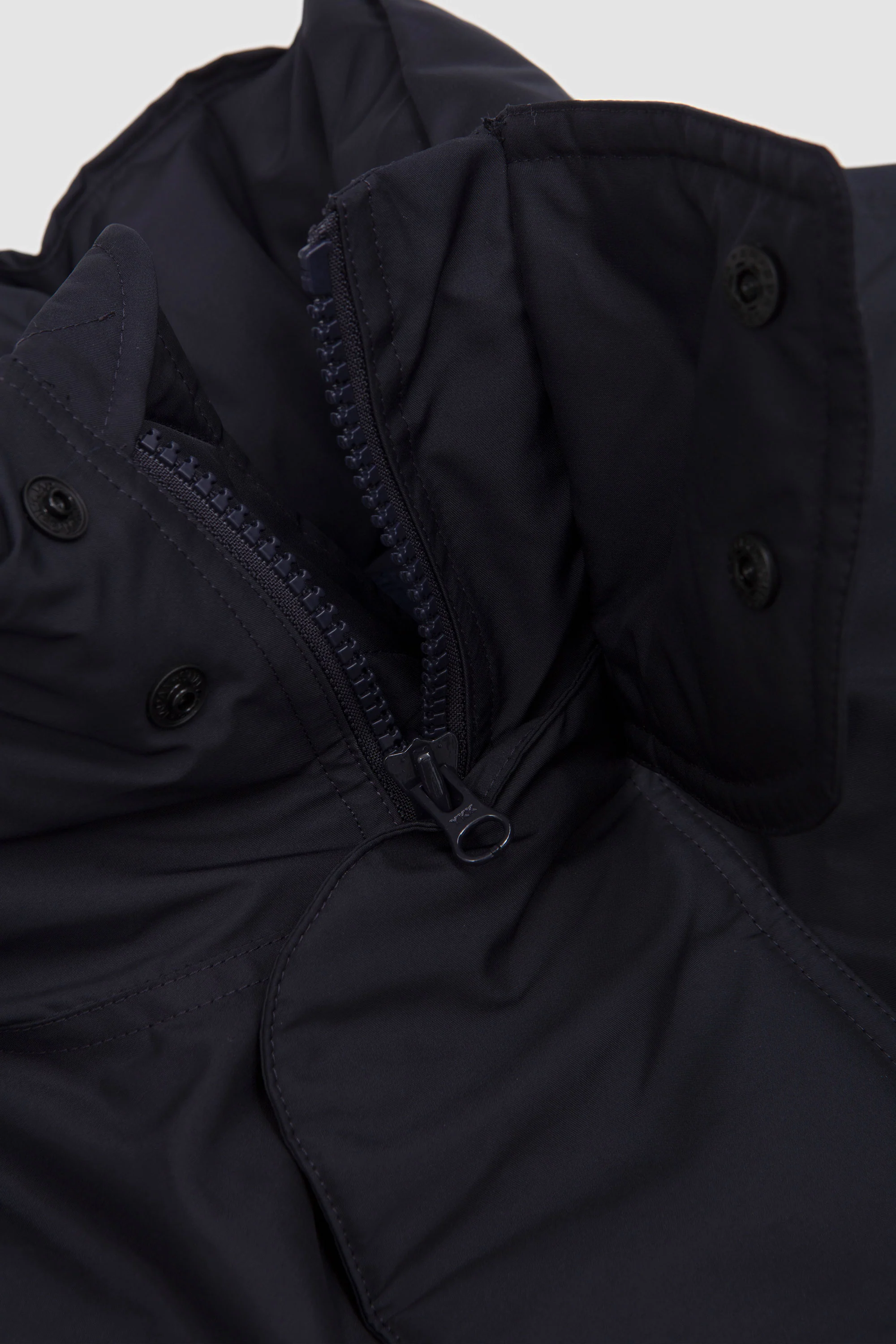 Goosedown Flight Jacket Navy - Image 3