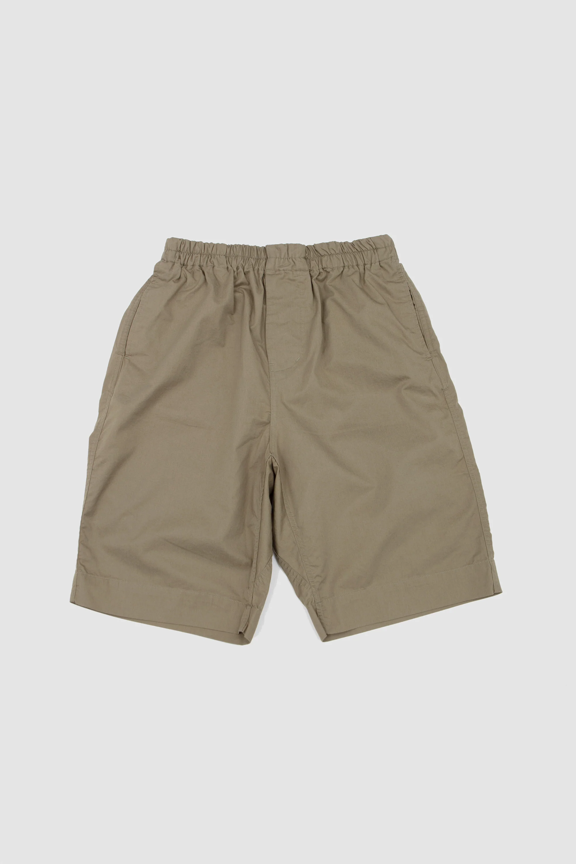 New Relaxed Pajama Shorts Khaki - Image 2