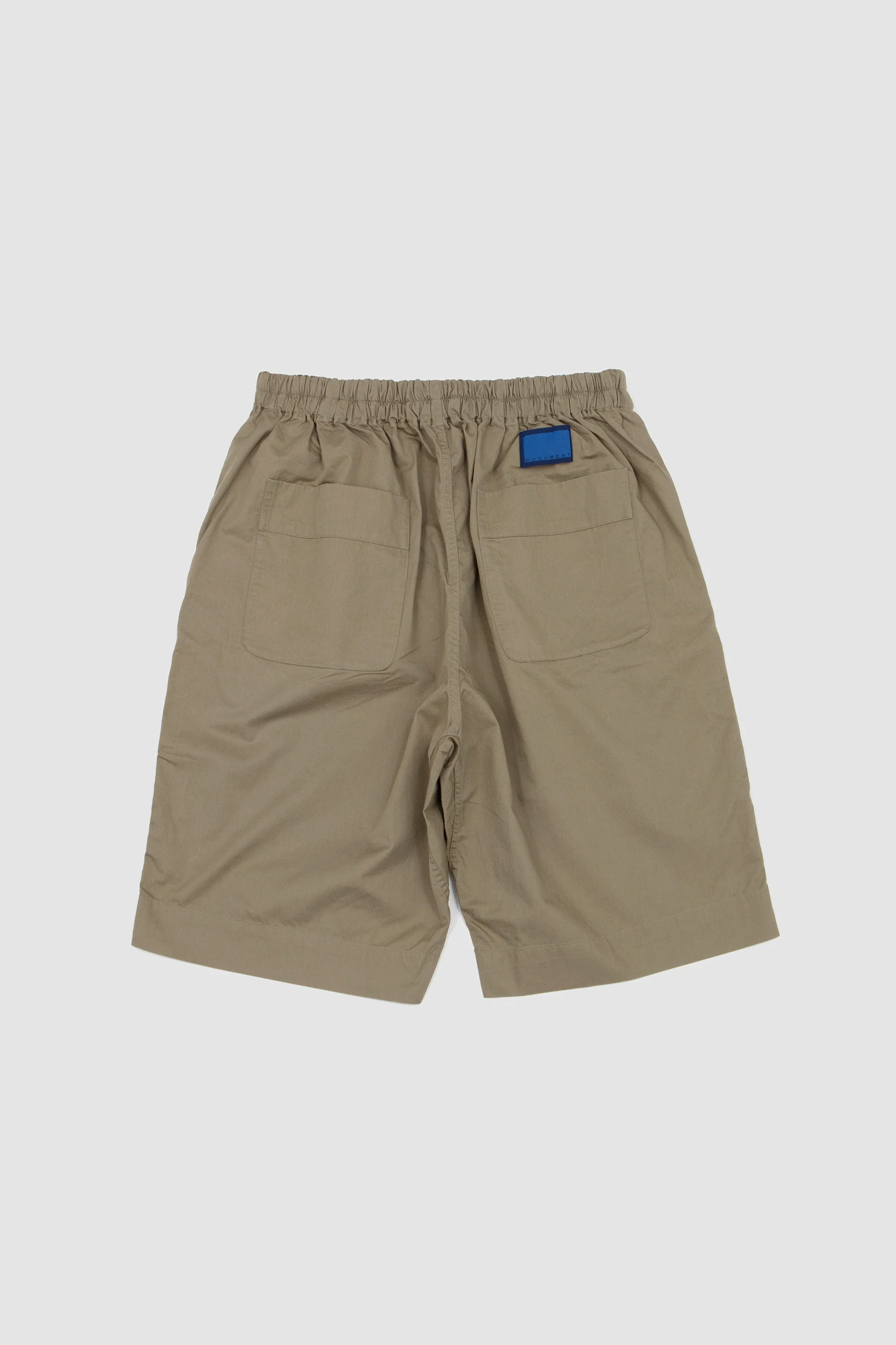 New Relaxed Pajama Shorts Khaki - Image 5