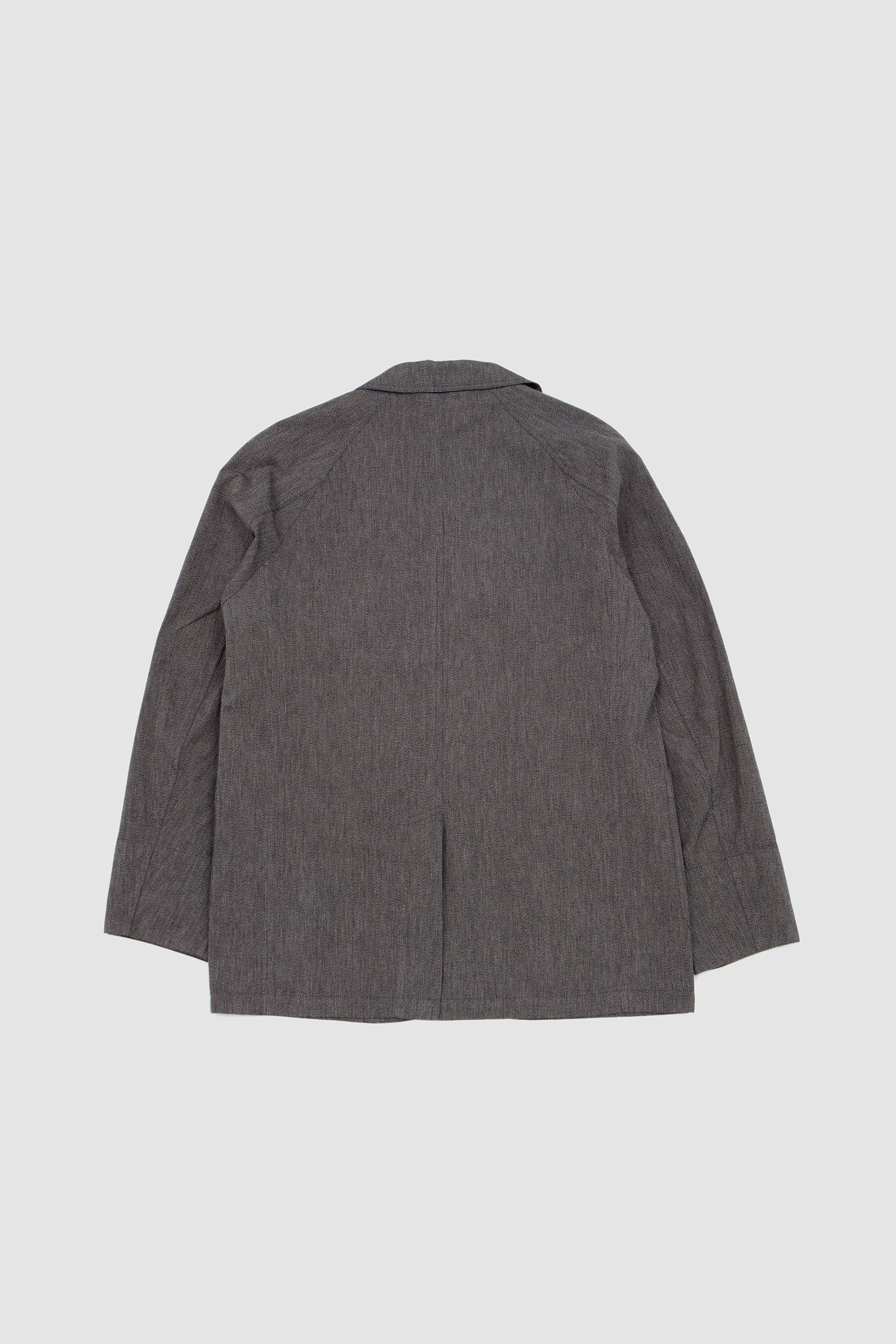 Vintage Chambray Raglan Jacket Grey - Image 5