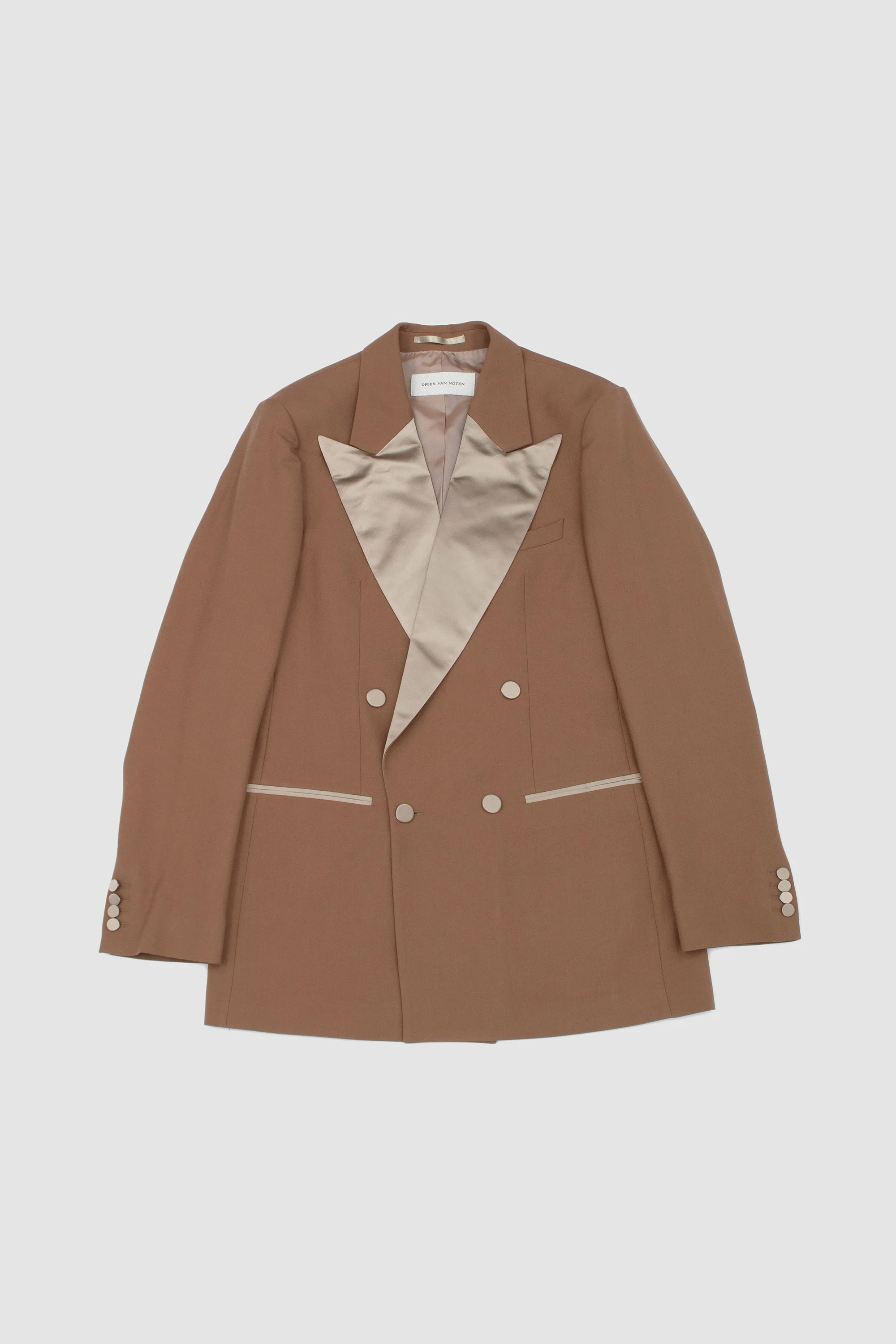 Barton Tux Jacket Tan - Image 2