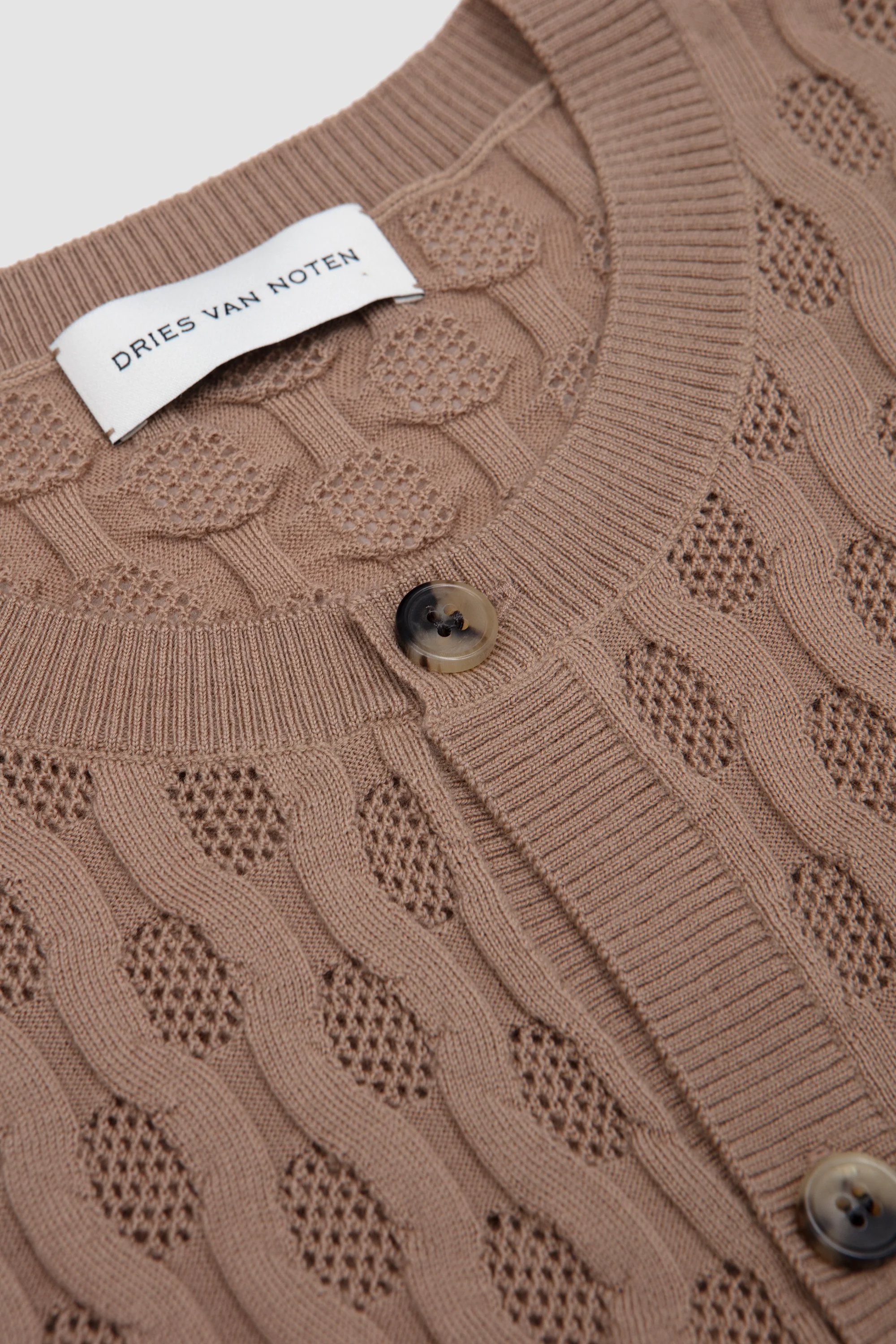Molecule Cardigan Camel - Image 3