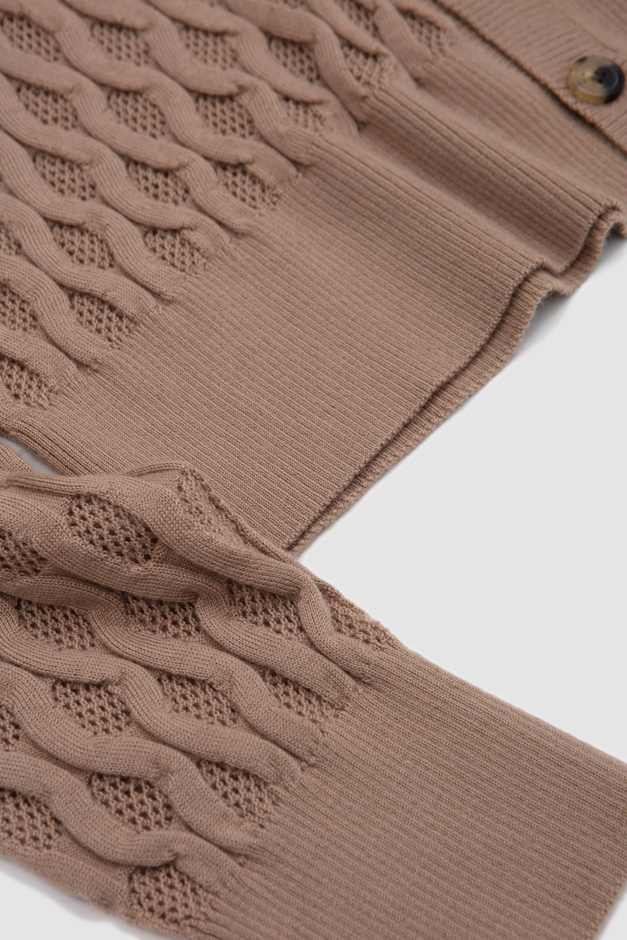 Molecule Cardigan Camel - Image 4