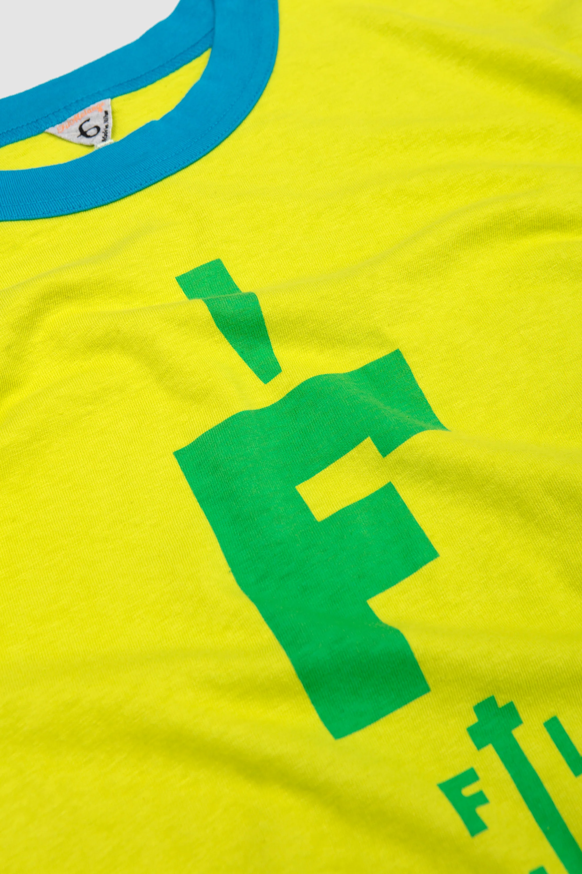 Volker2 Oar T-Shirt Lime Yellow - Image 3