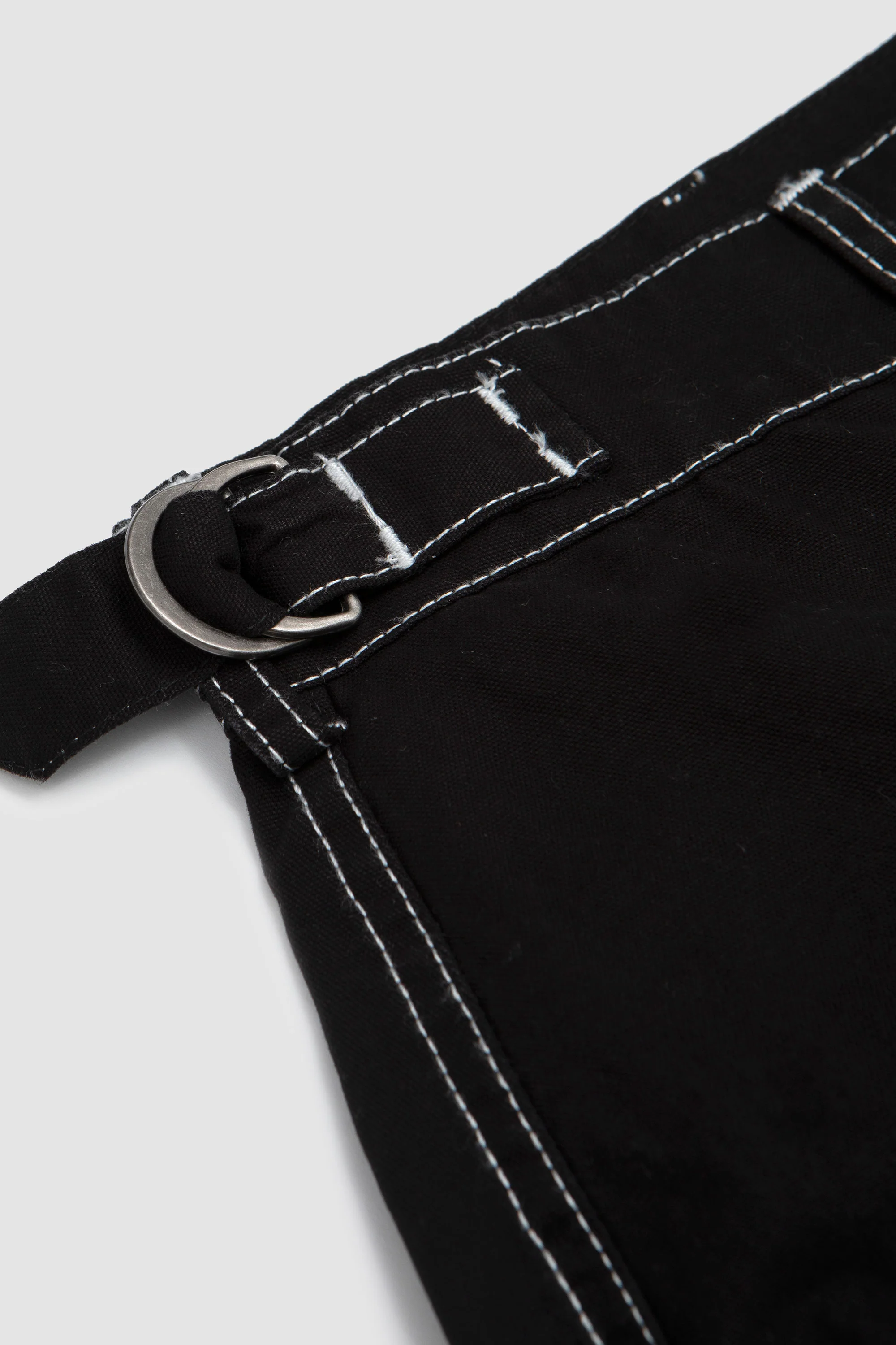 Lucca Black Contrast Pocket Jeans - Image 3