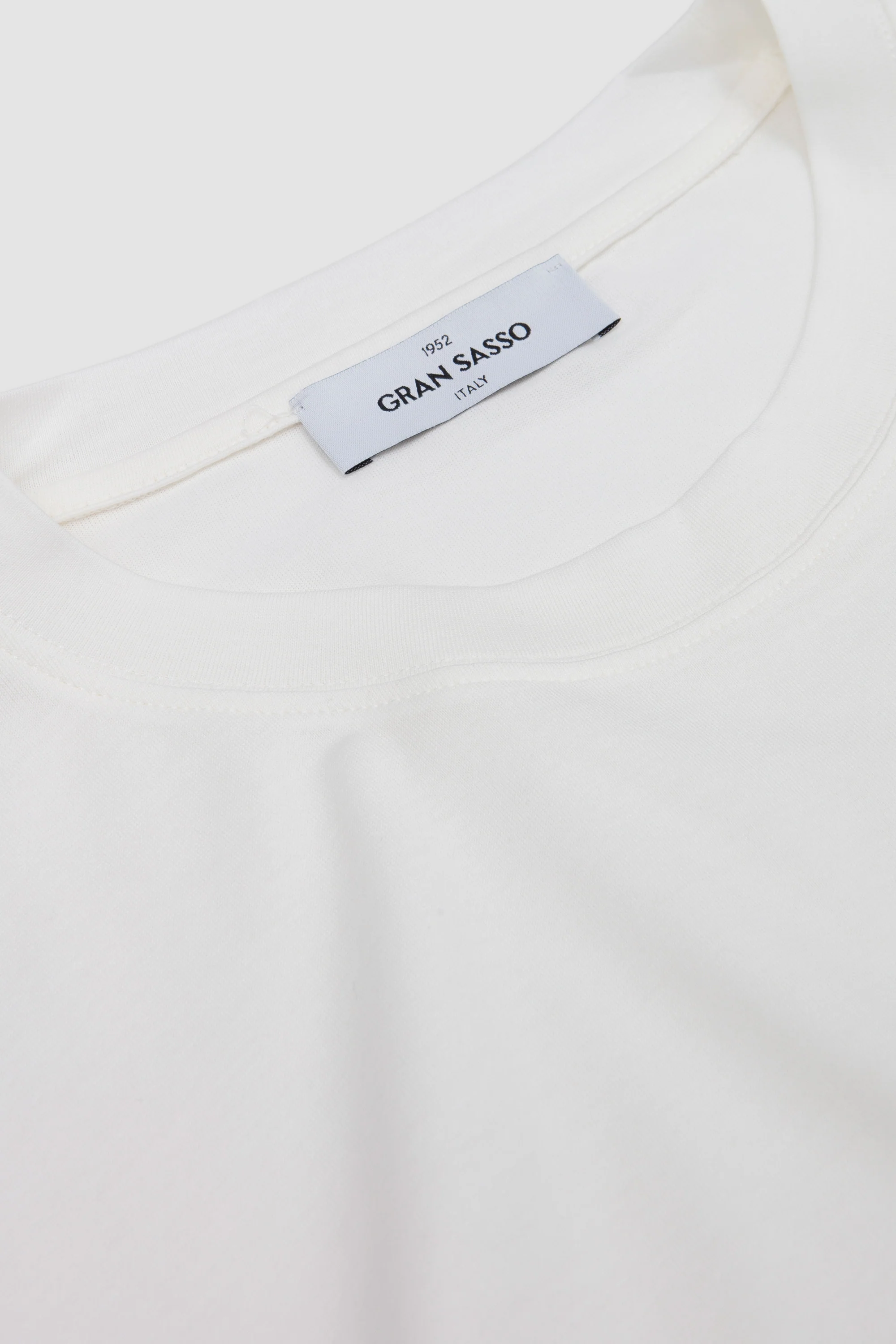 Crew Neck T-Shirt White - Image 3
