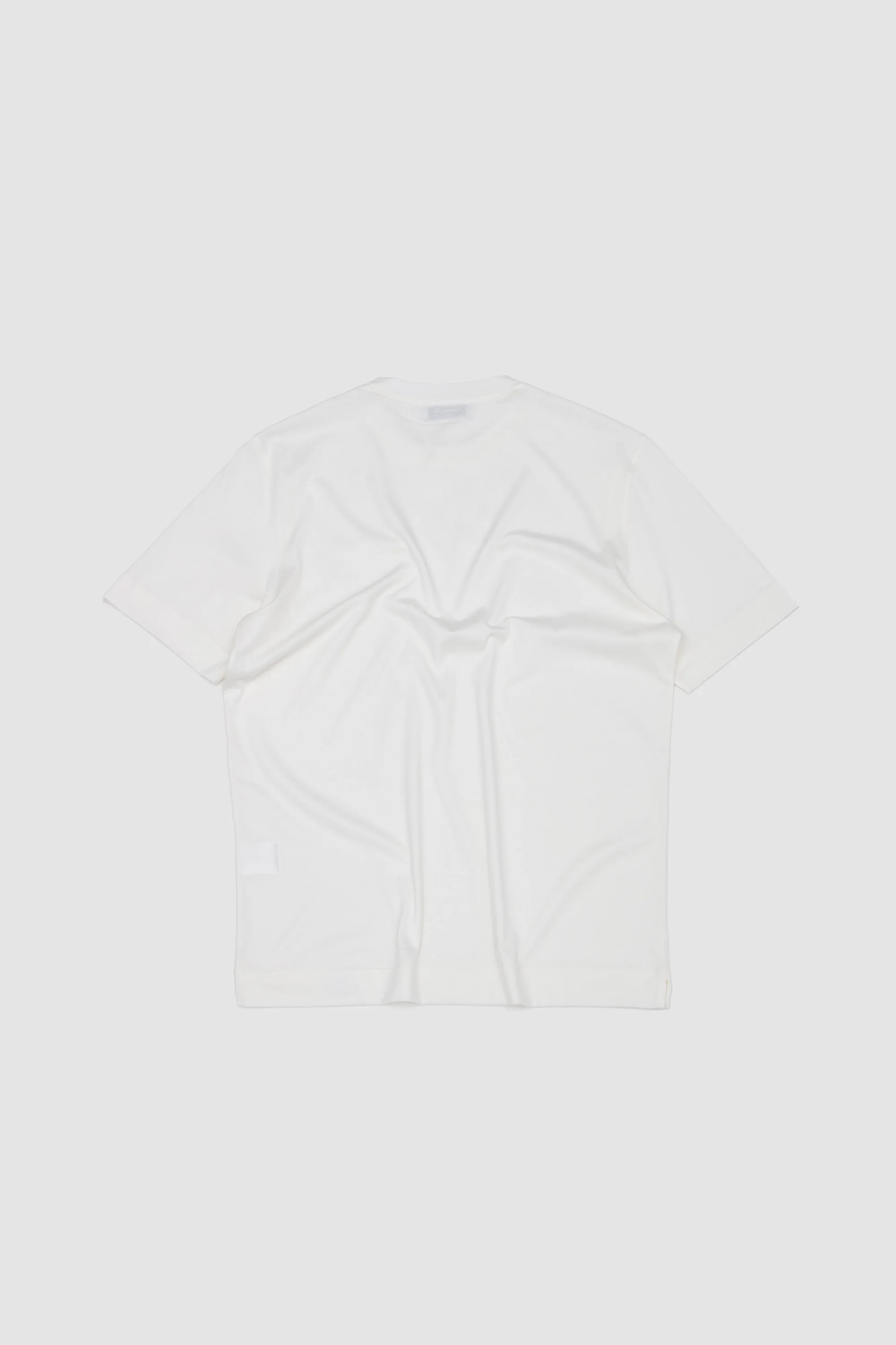 Crew Neck T-Shirt White - Image 5