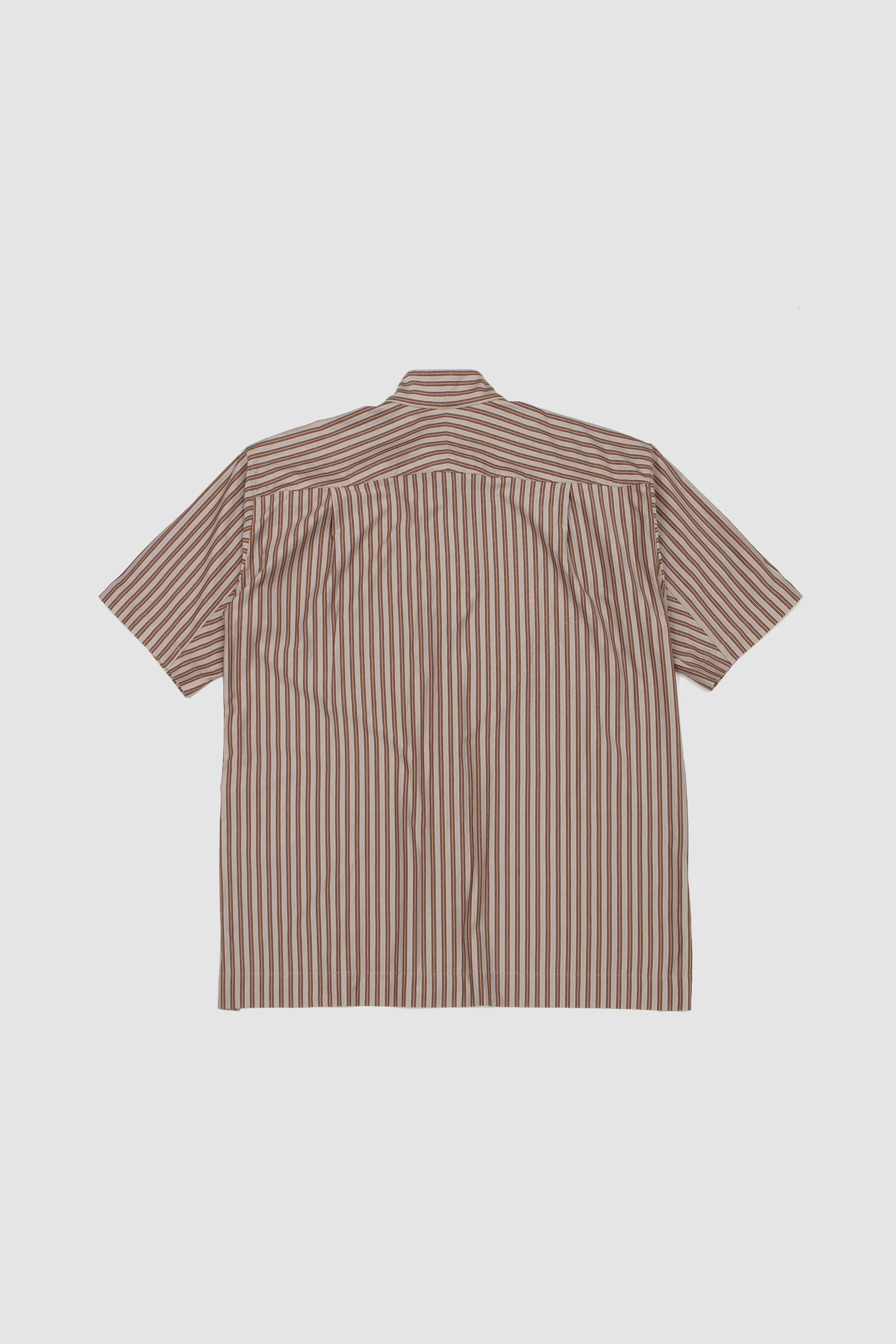 Stripe Jersey Shirt Brown - Image 5