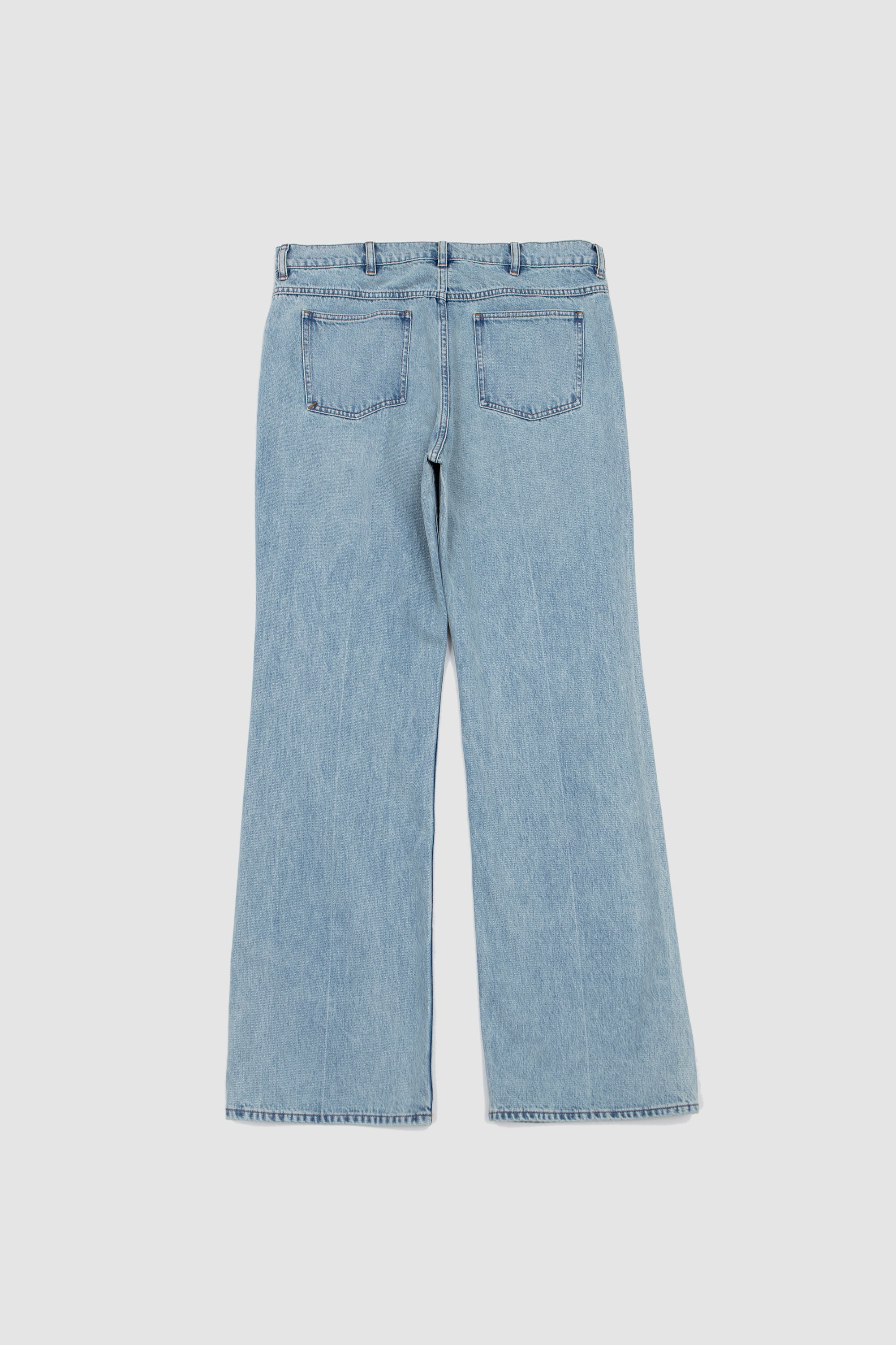 Flared Jeans Light Blue Stone Wash - Image 4