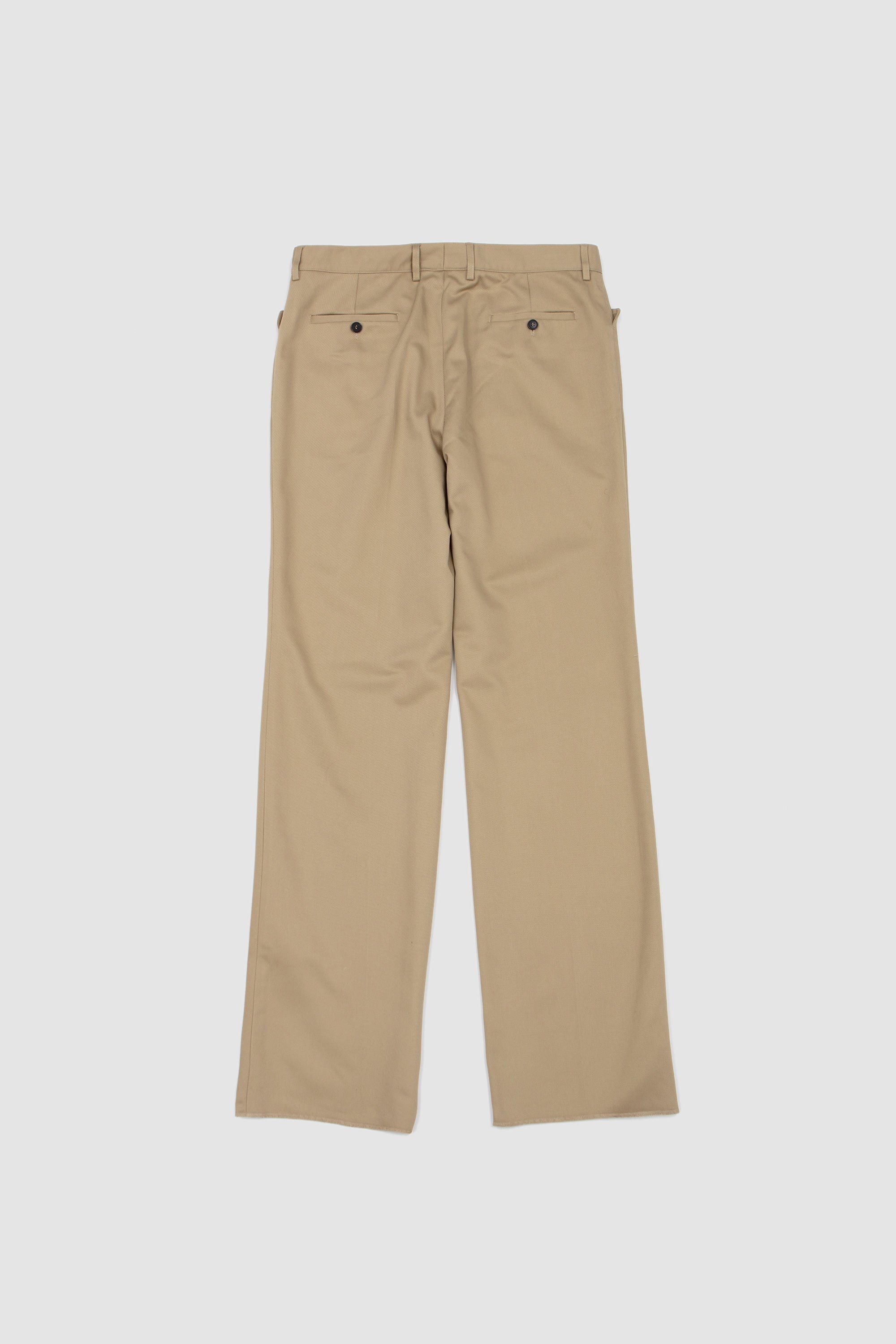 Flared Trousers Beige - Image 5
