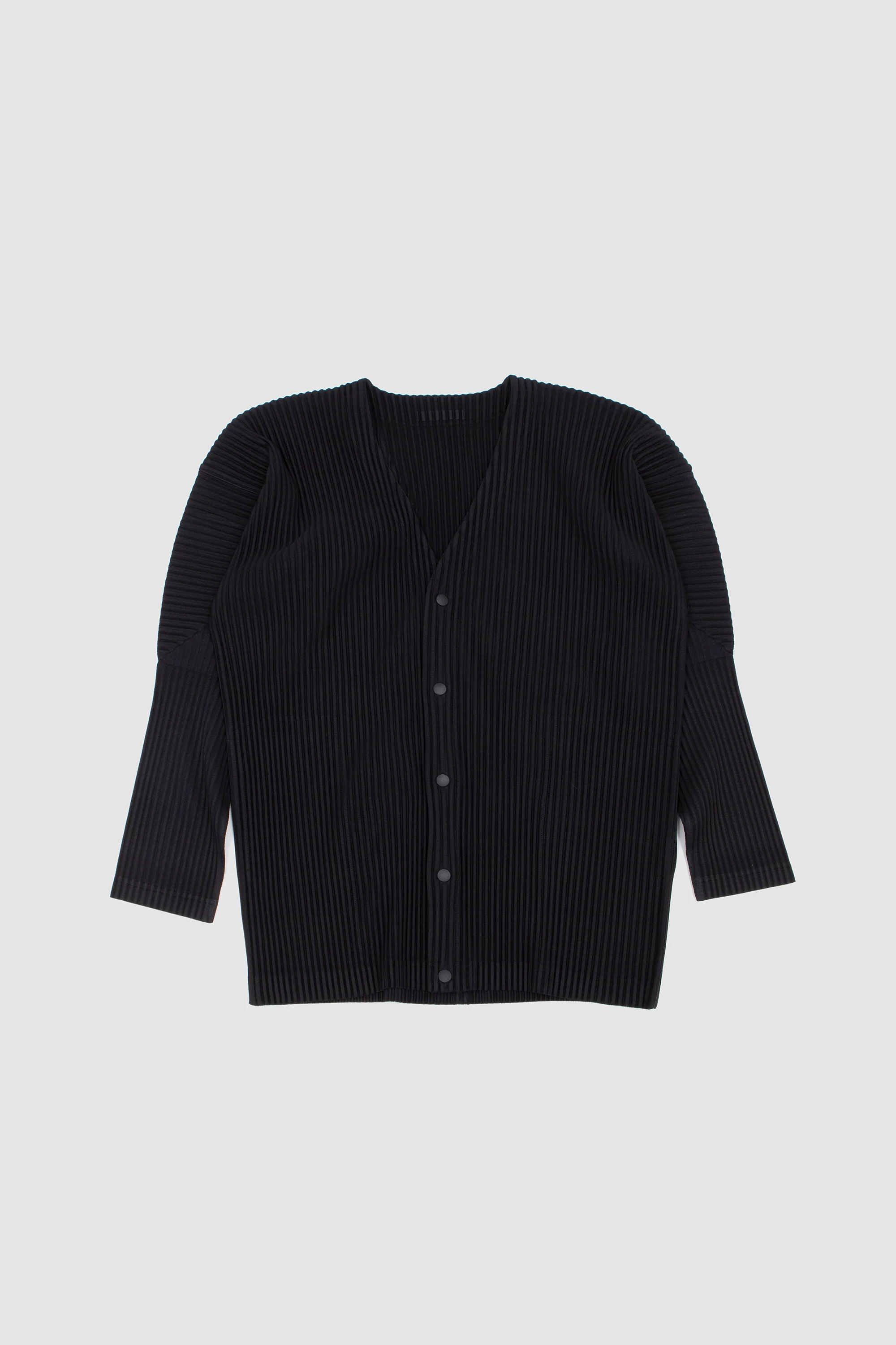 Basics V-Neck Shirt Black