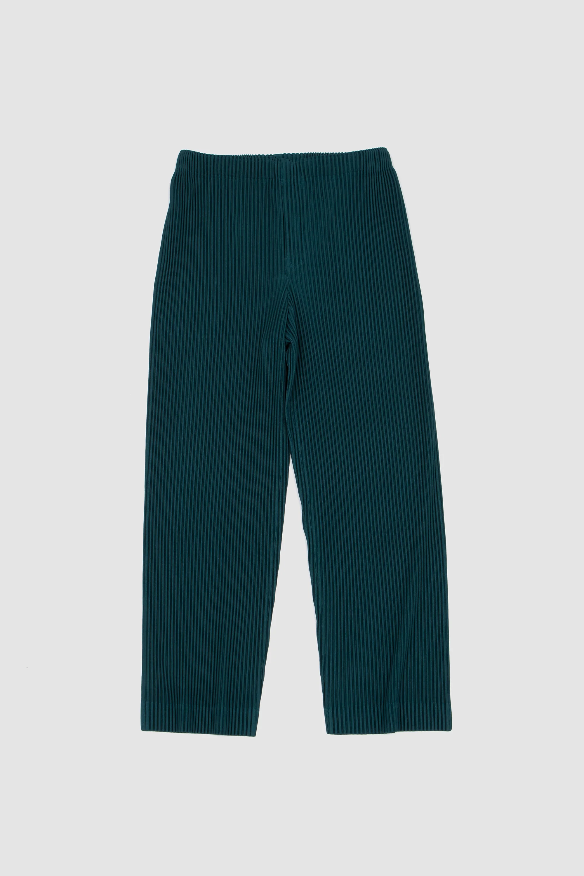 Color Pleats 1 Trousers Ocean Blue - Image 4