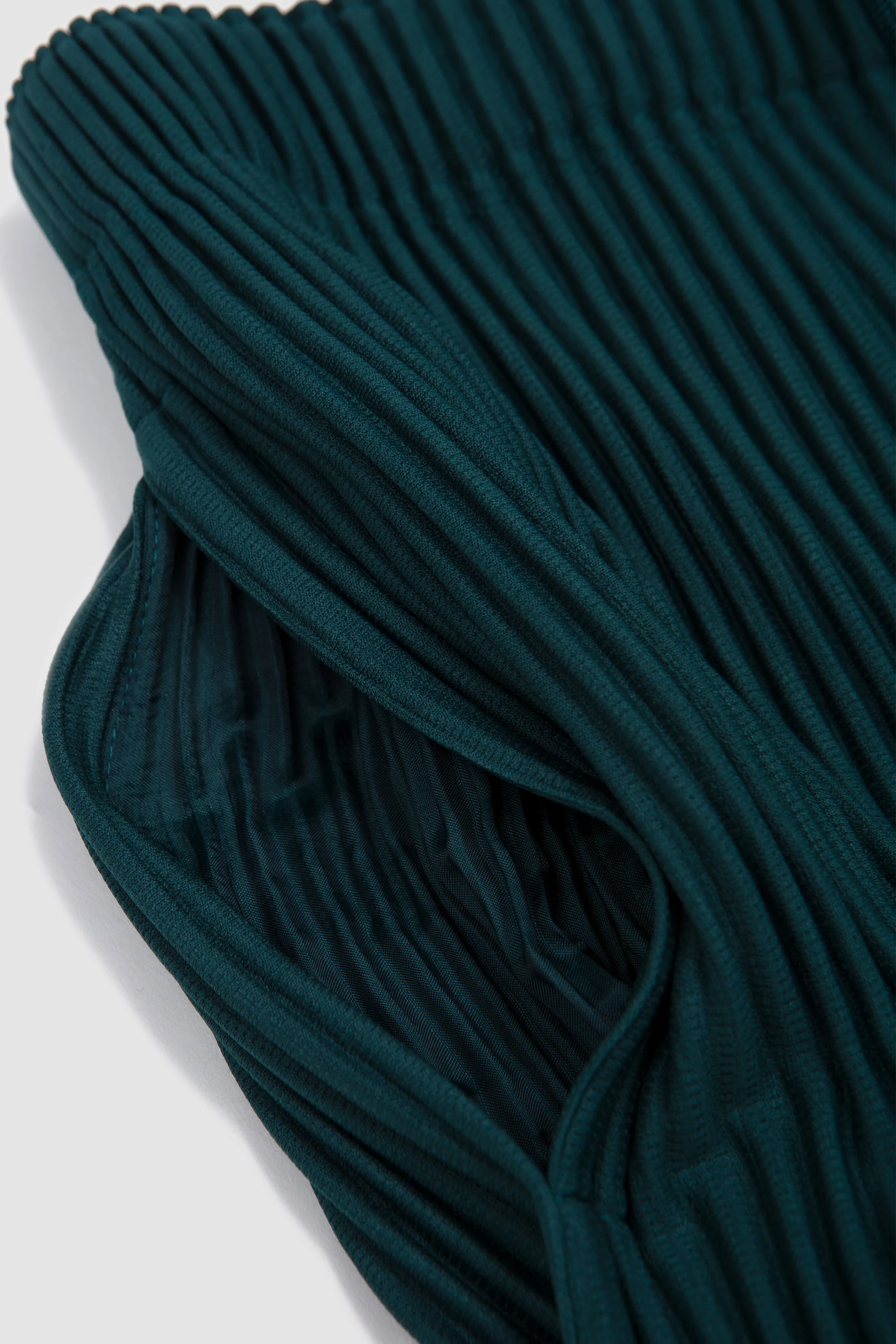 Color Pleats 1 Trousers Ocean Blue - Image 6