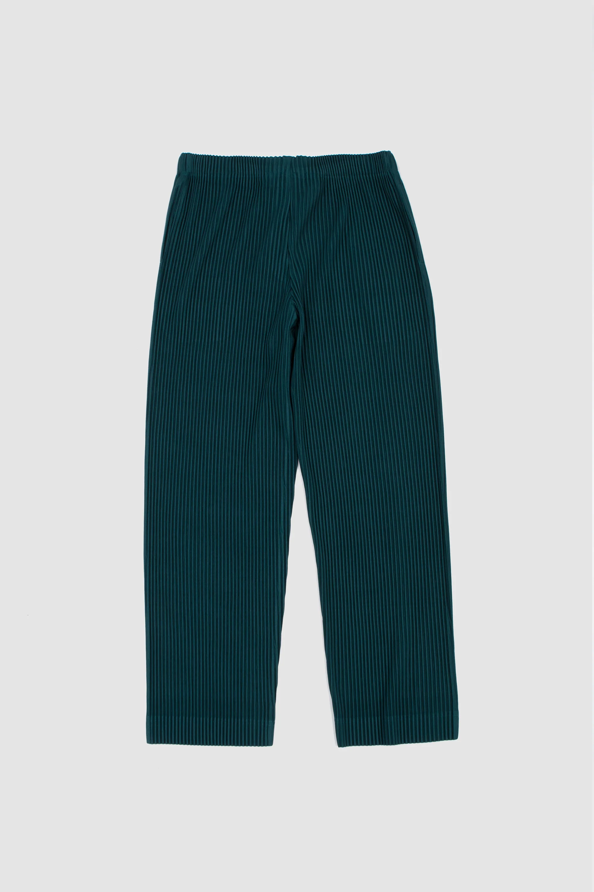 Color Pleats 1 Trousers Ocean Blue - Image 7