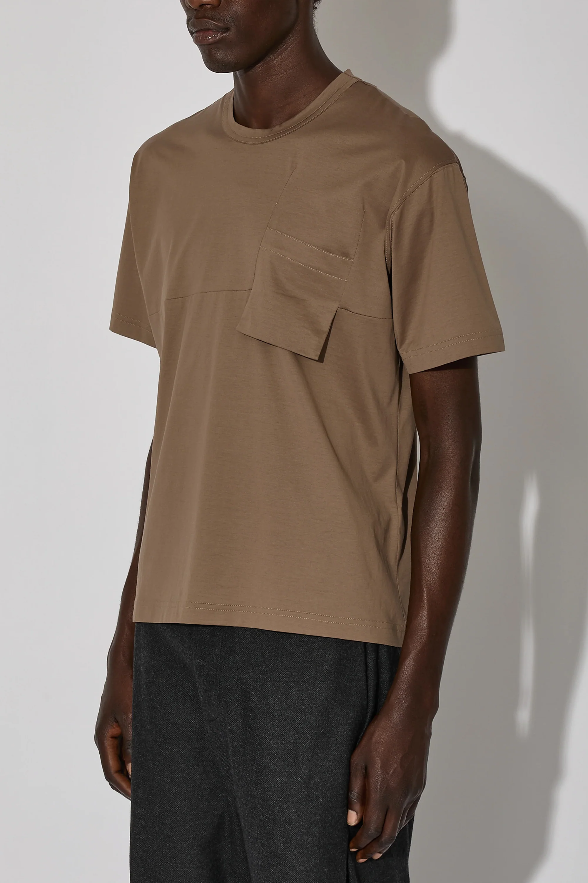 Pieck T-Shirt Hyeres Taupe - Image 6