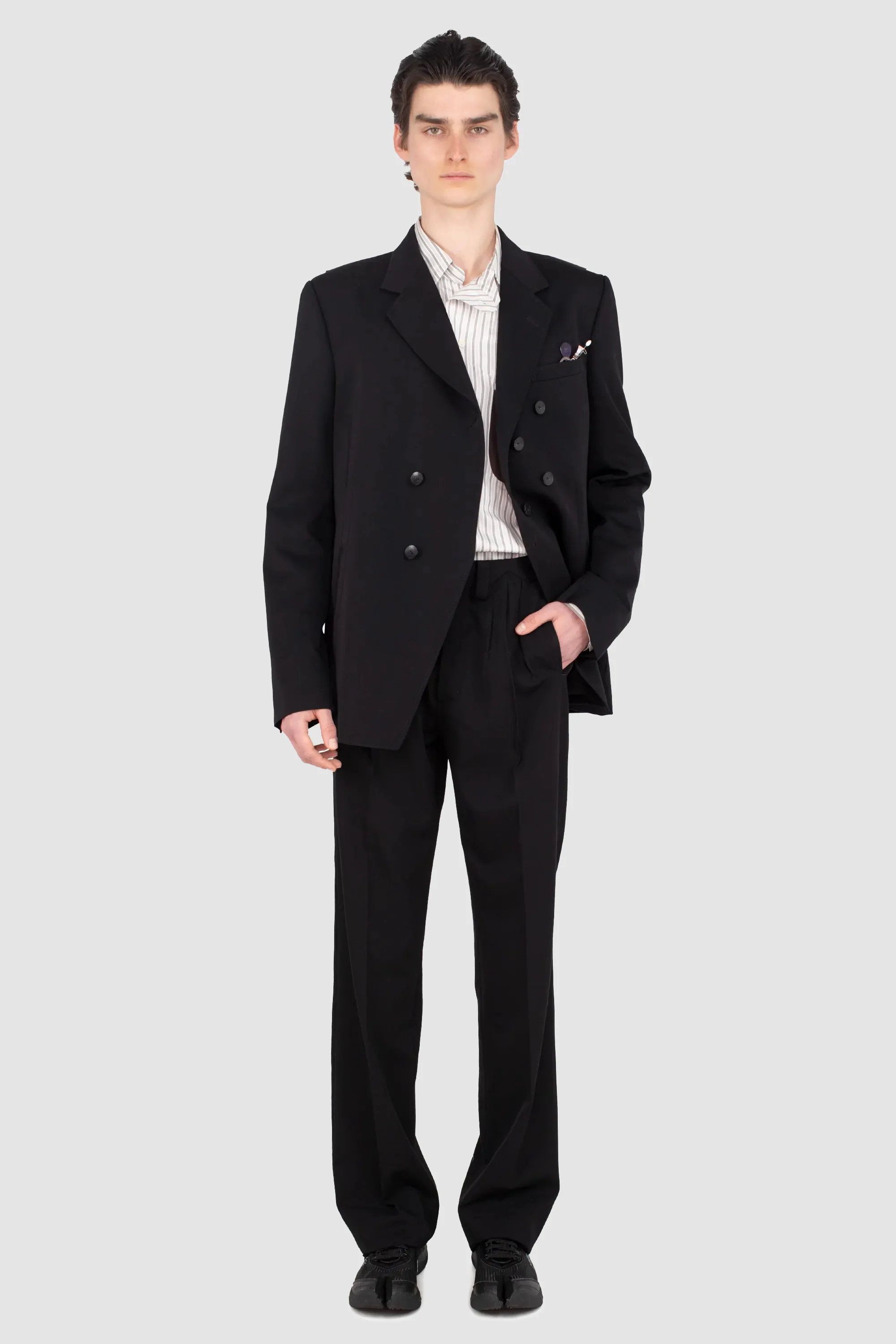 Csomor Tailored Jacket Deep Black - Image 2