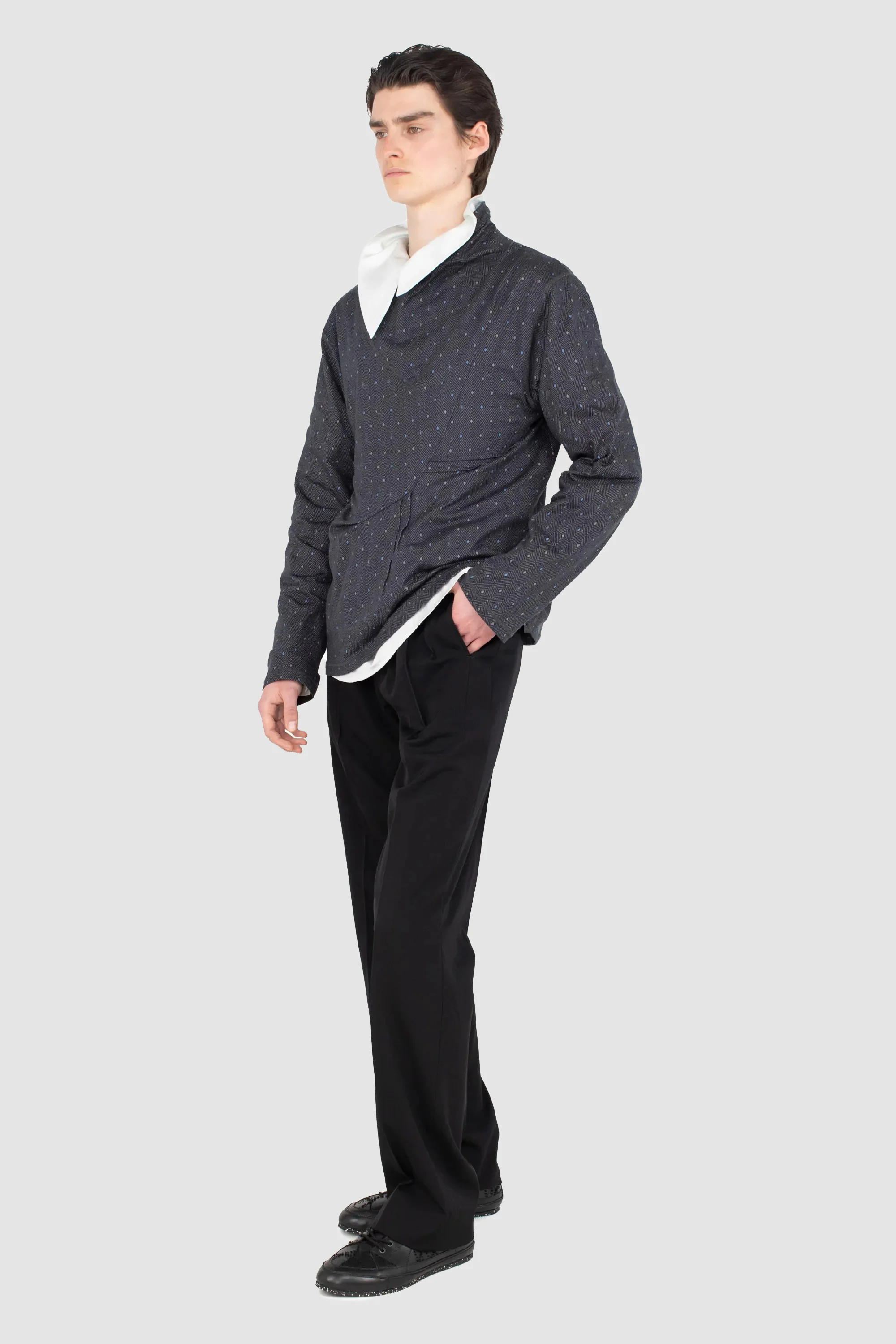 Csomor Trouser Deep Black - Image 3