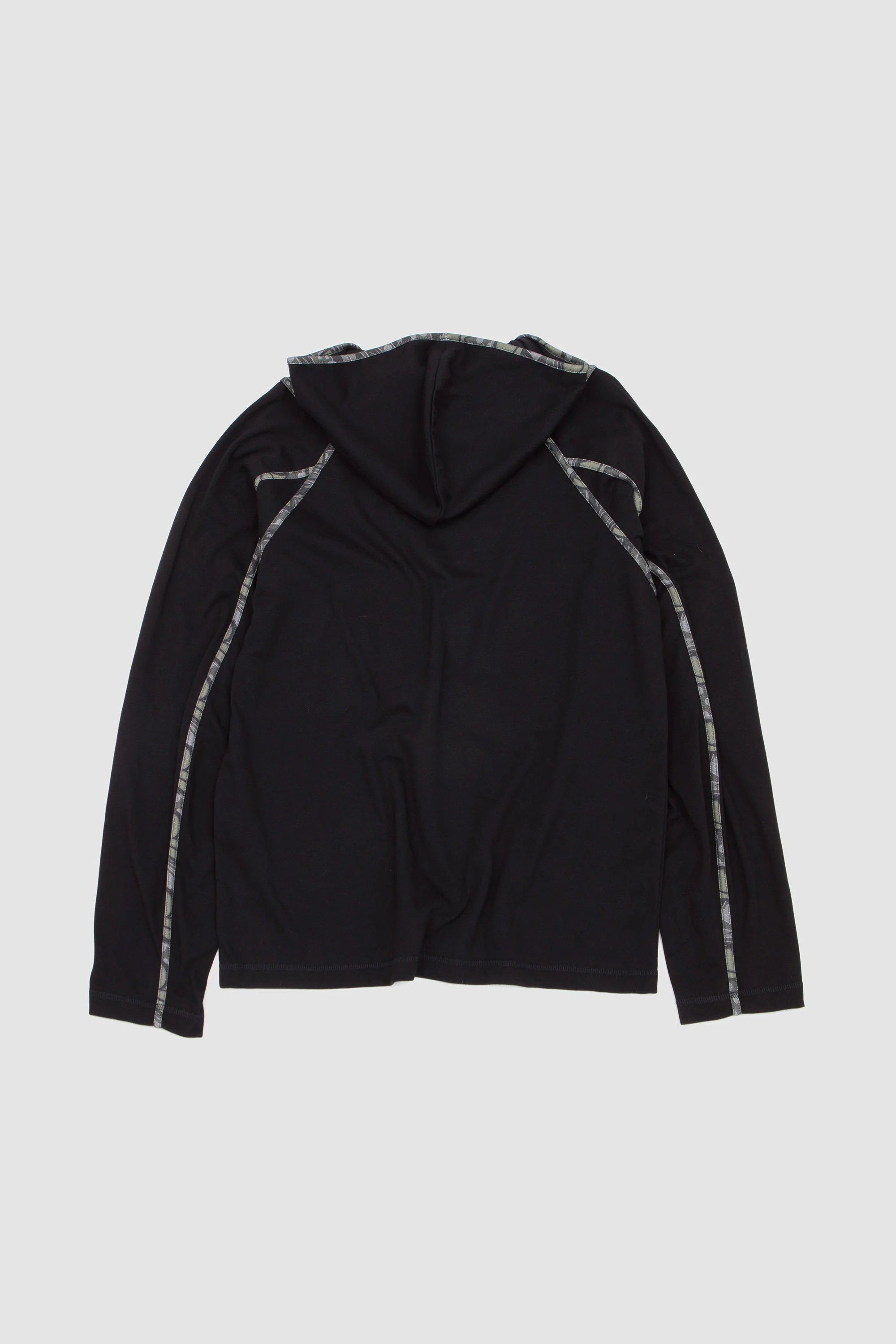 Gizi Hooded Top Black/ Sage - Image 12