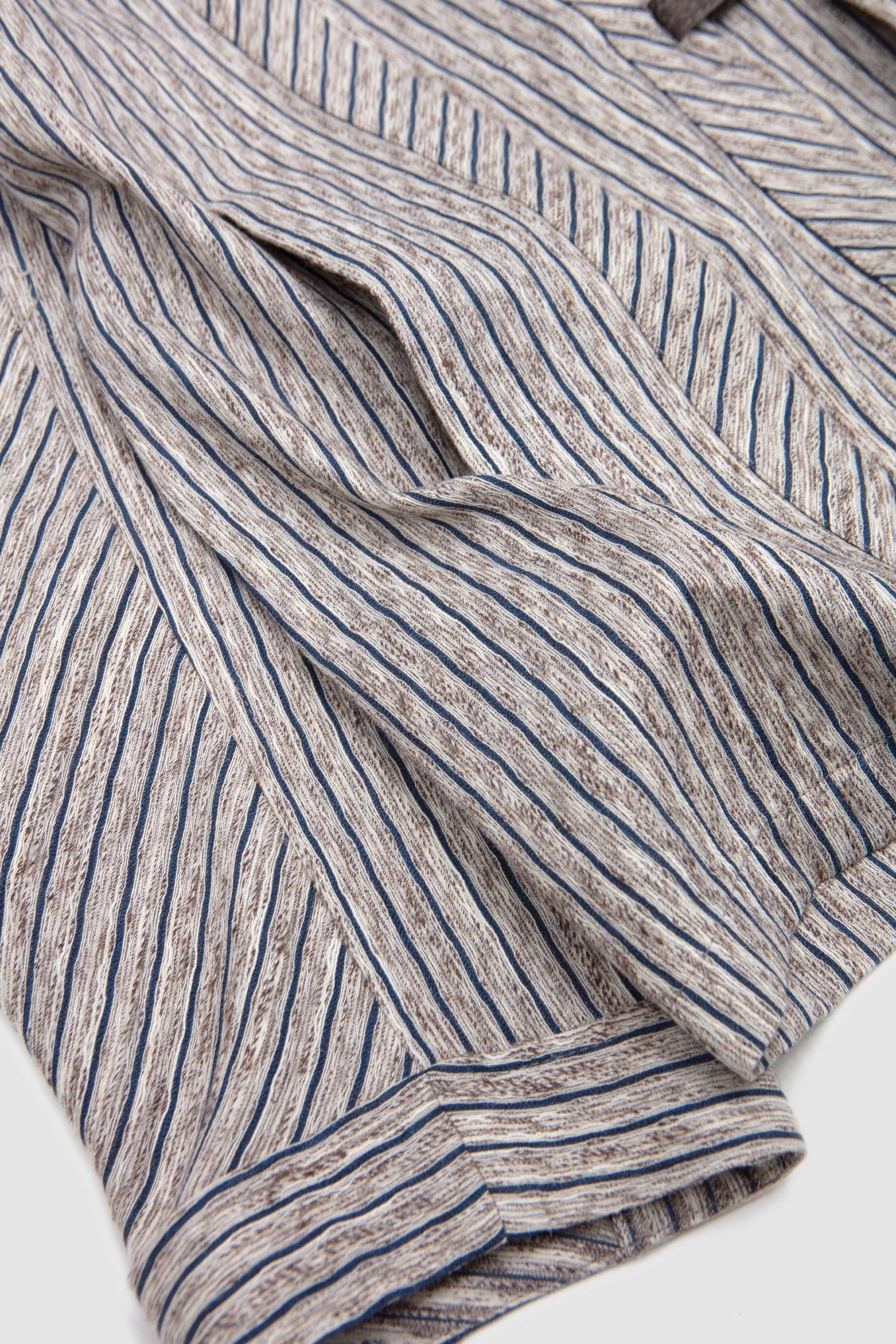 Kyan Shirt Tan/ Blue - Image 10