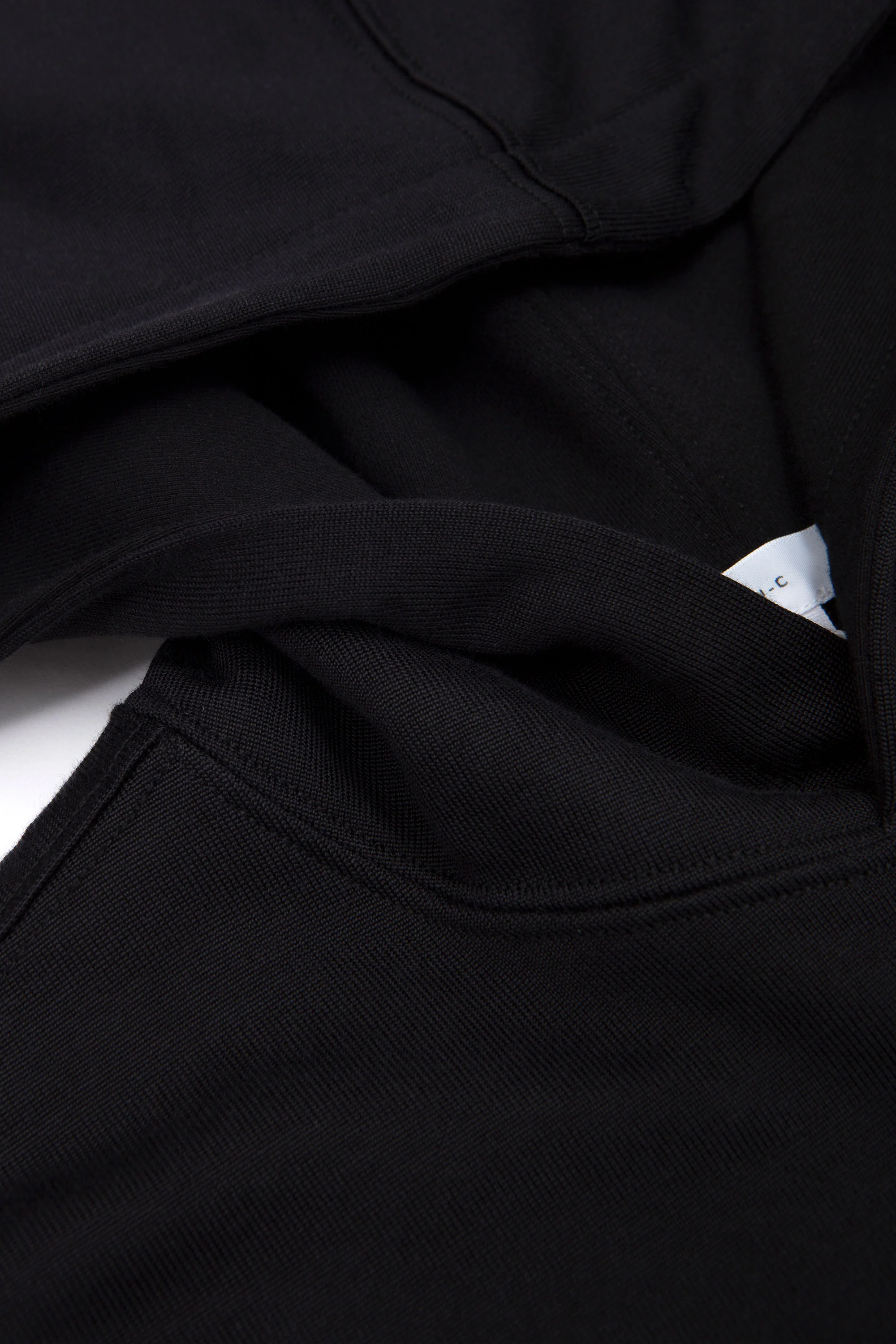 2 PLY CR Hoodie Black - Image 3