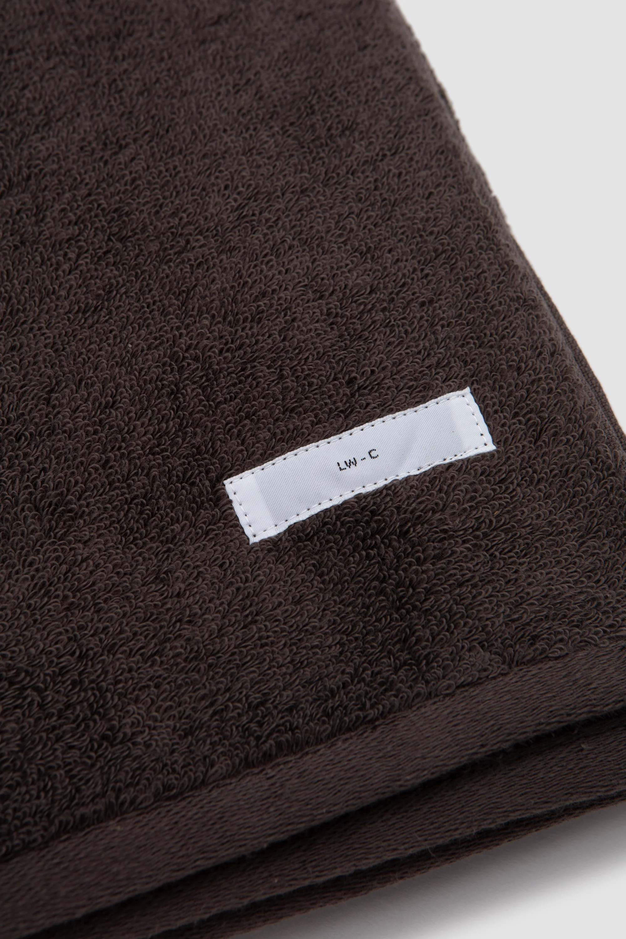 X Imabari Bath Towels / Two Pack Black Mushroom - Image 3